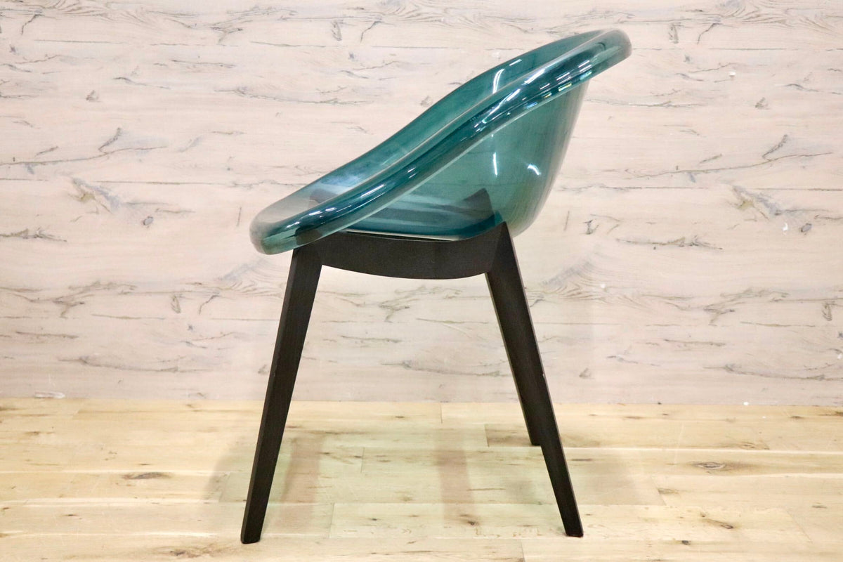 GMJH338B○Calligaris / カリガリス BLOOM ブルーム イタリア製 チェア アクアマリン クリアチェア モダン