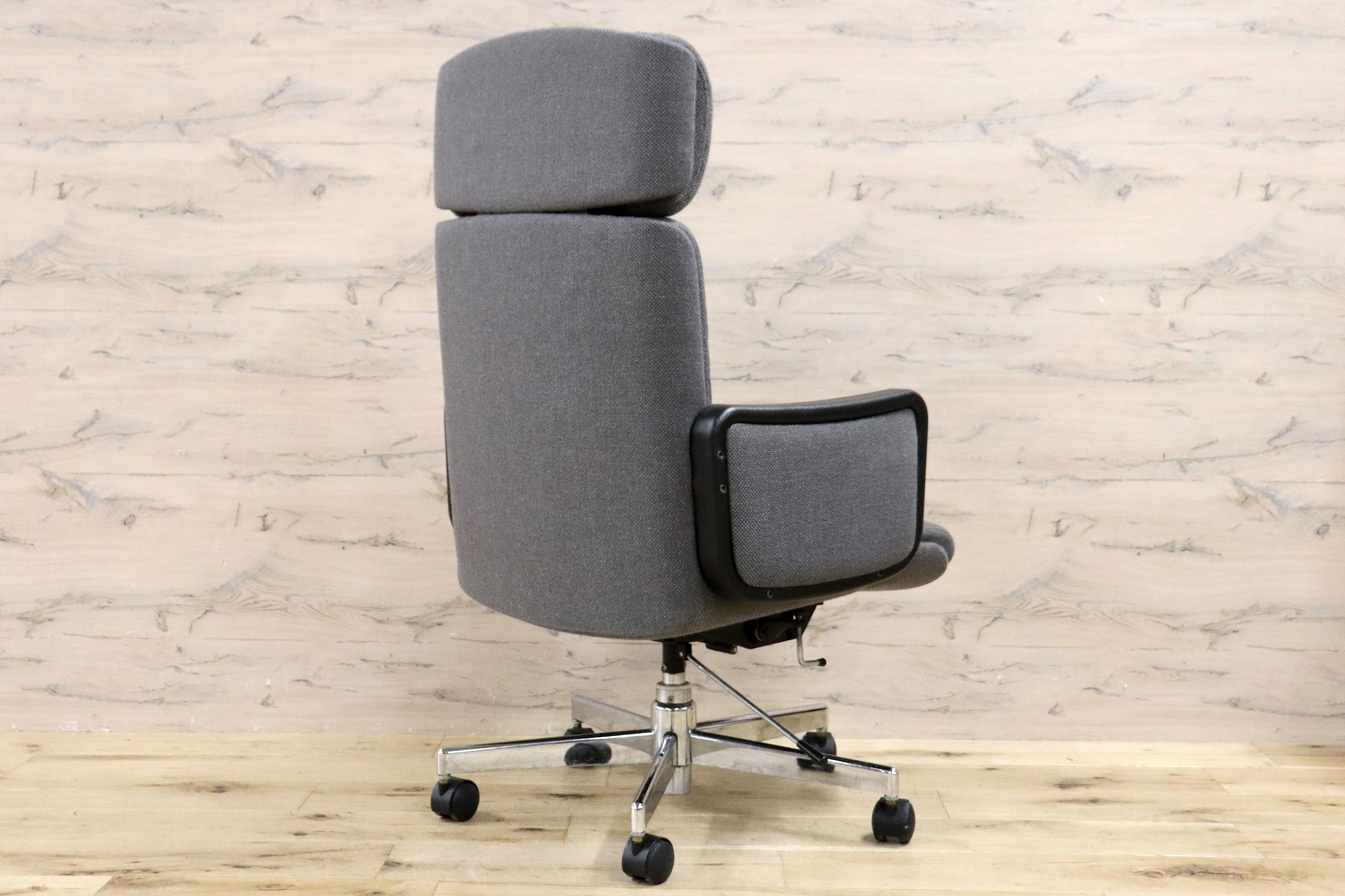 GMHH55○CHITOSE / チトセ デスクチェア ワークチェア 作業椅子 オフィスチェア チェア 回転椅子 ミーティング 会議 ファブリック