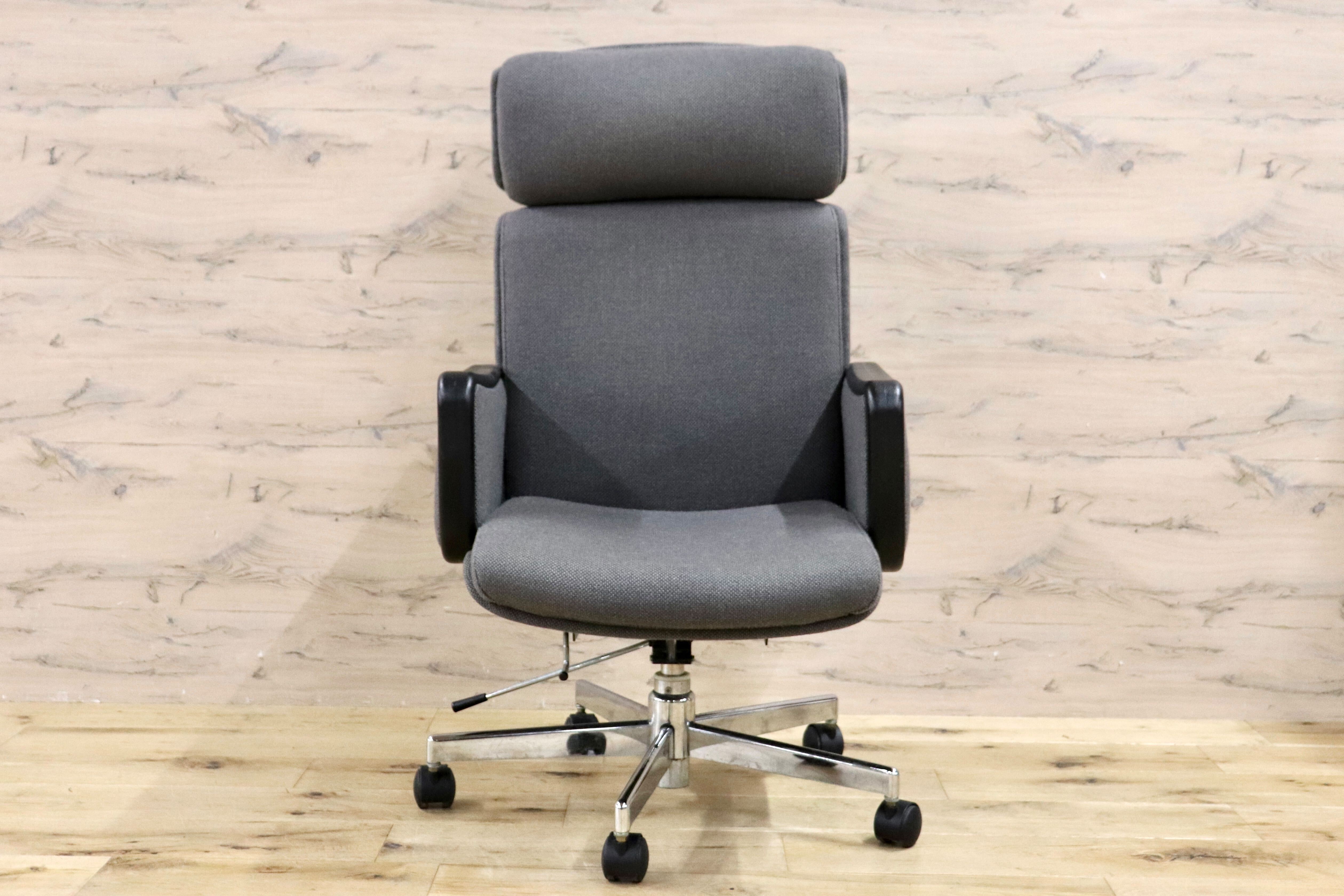 GMHH55○CHITOSE / チトセ デスクチェア ワークチェア 作業椅子 オフィスチェア チェア 回転椅子 ミーティング 会議 ファブリック