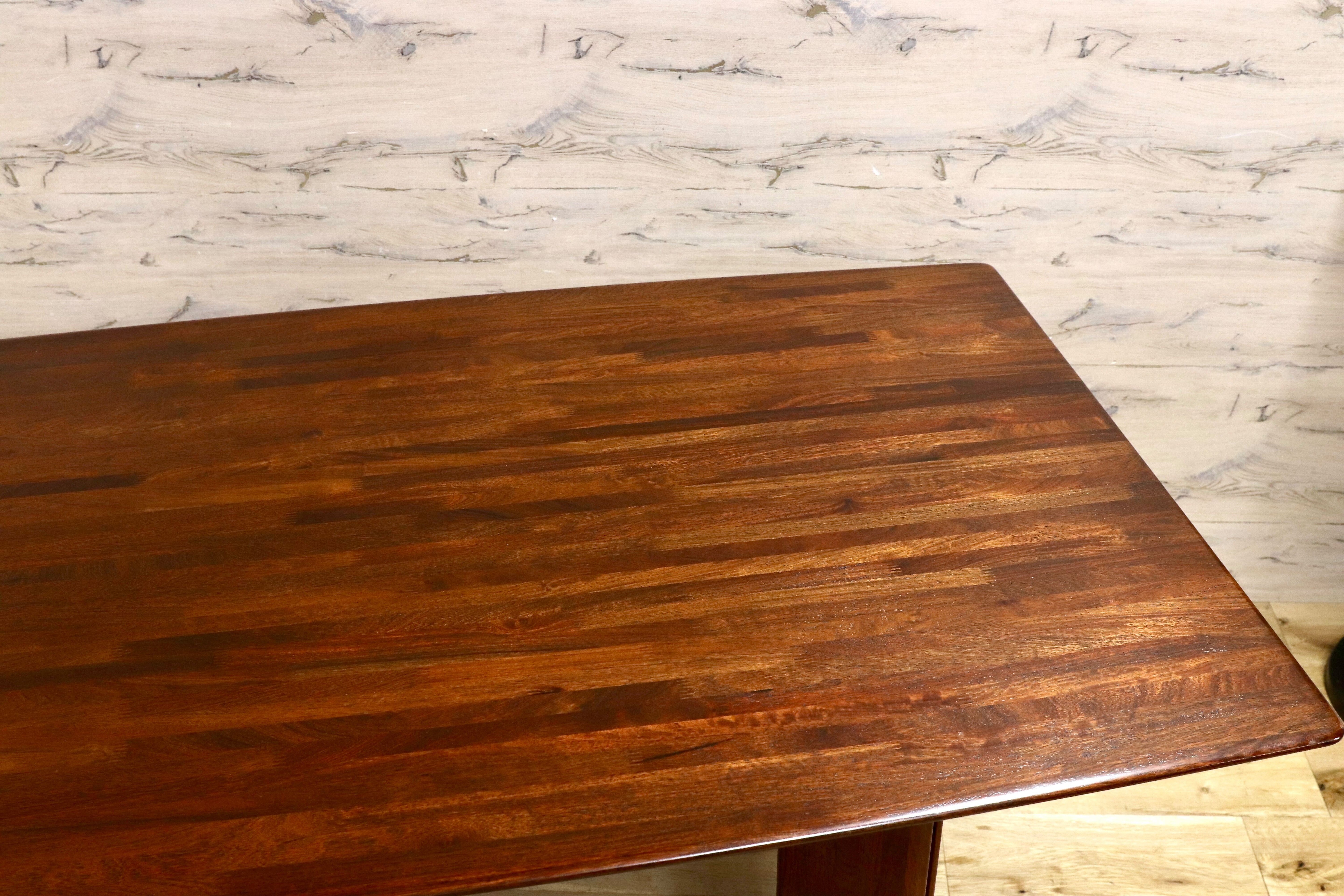 GMGT84○karimoku / カリモク vivente ビベンテ 花梨材 ダイニングテーブル 食卓テーブル ミーティングテーブル 最上位シリーズ リペア済み