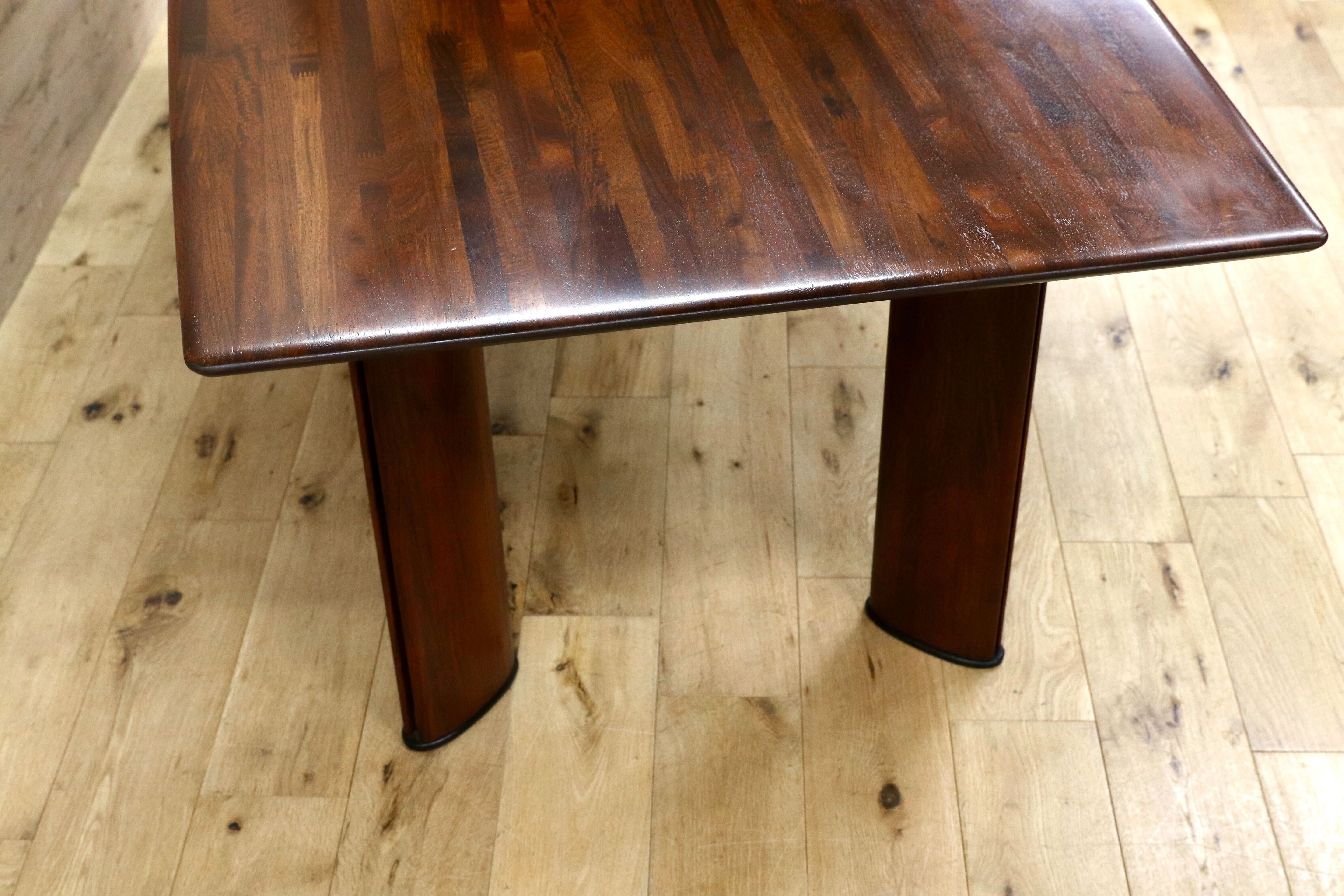 GMGT84○karimoku / カリモク vivente ビベンテ 花梨材 ダイニングテーブル 食卓テーブル ミーティングテーブル 最上位シリーズ リペア済み