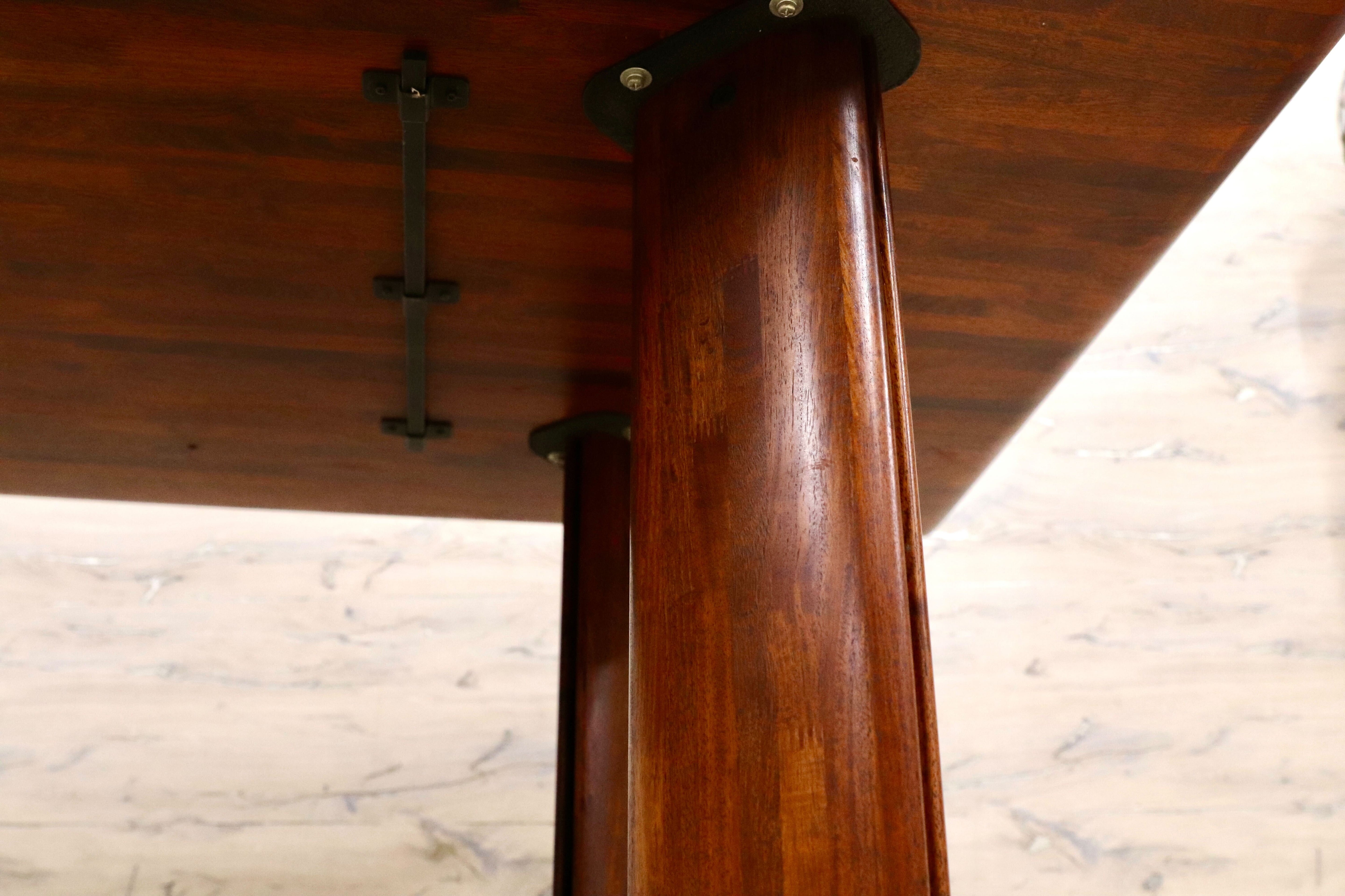 GMGT84○karimoku / カリモク vivente ビベンテ 花梨材 ダイニングテーブル 食卓テーブル ミーティングテーブル 最上位シリーズ リペア済み