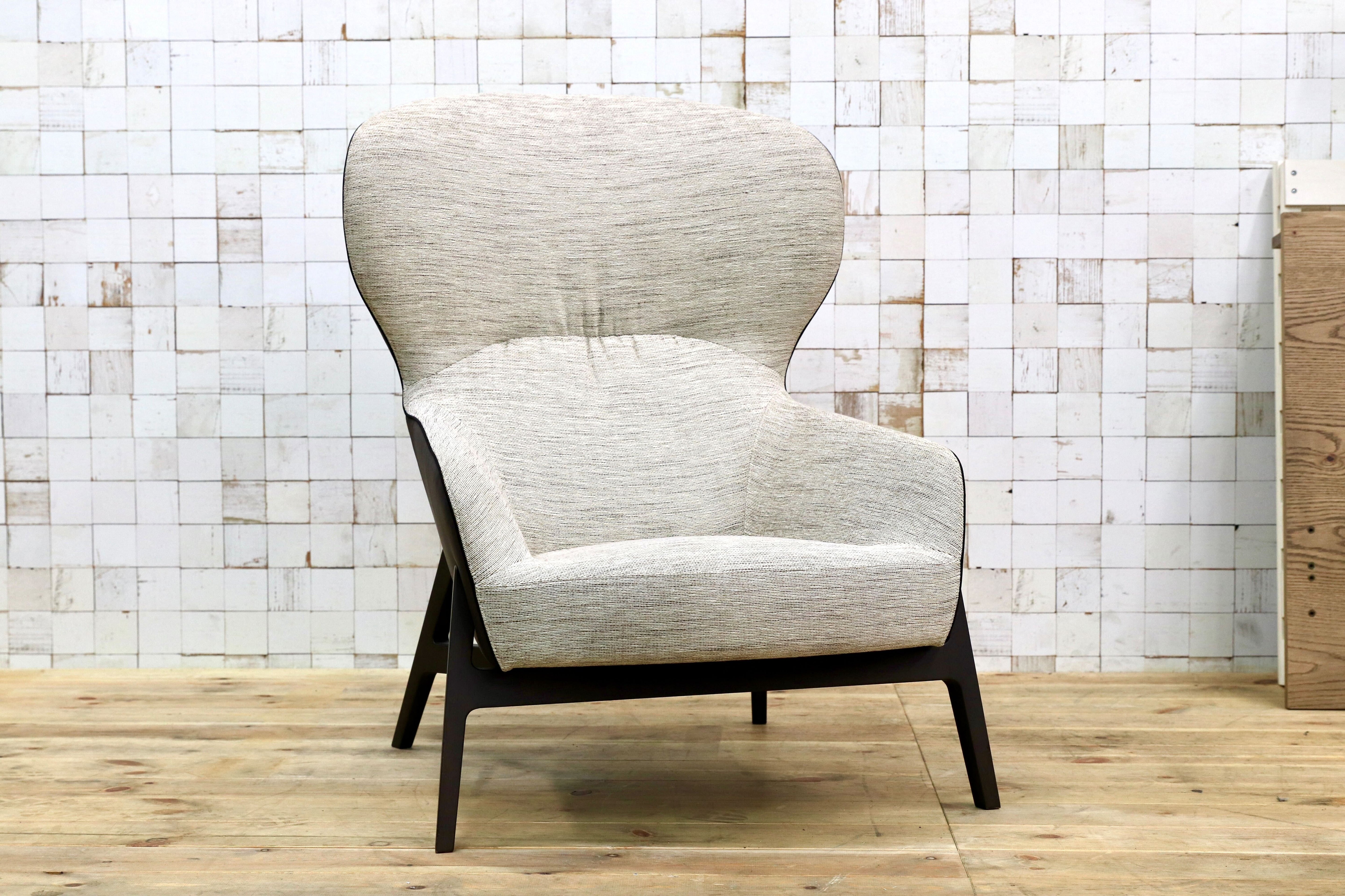 GMIH174○arflex / アルフレックス GIULIO ジュリオ ラウンジチェア 1人掛けソファ シングルソファ 定価60.5万 モデルルーム展示品