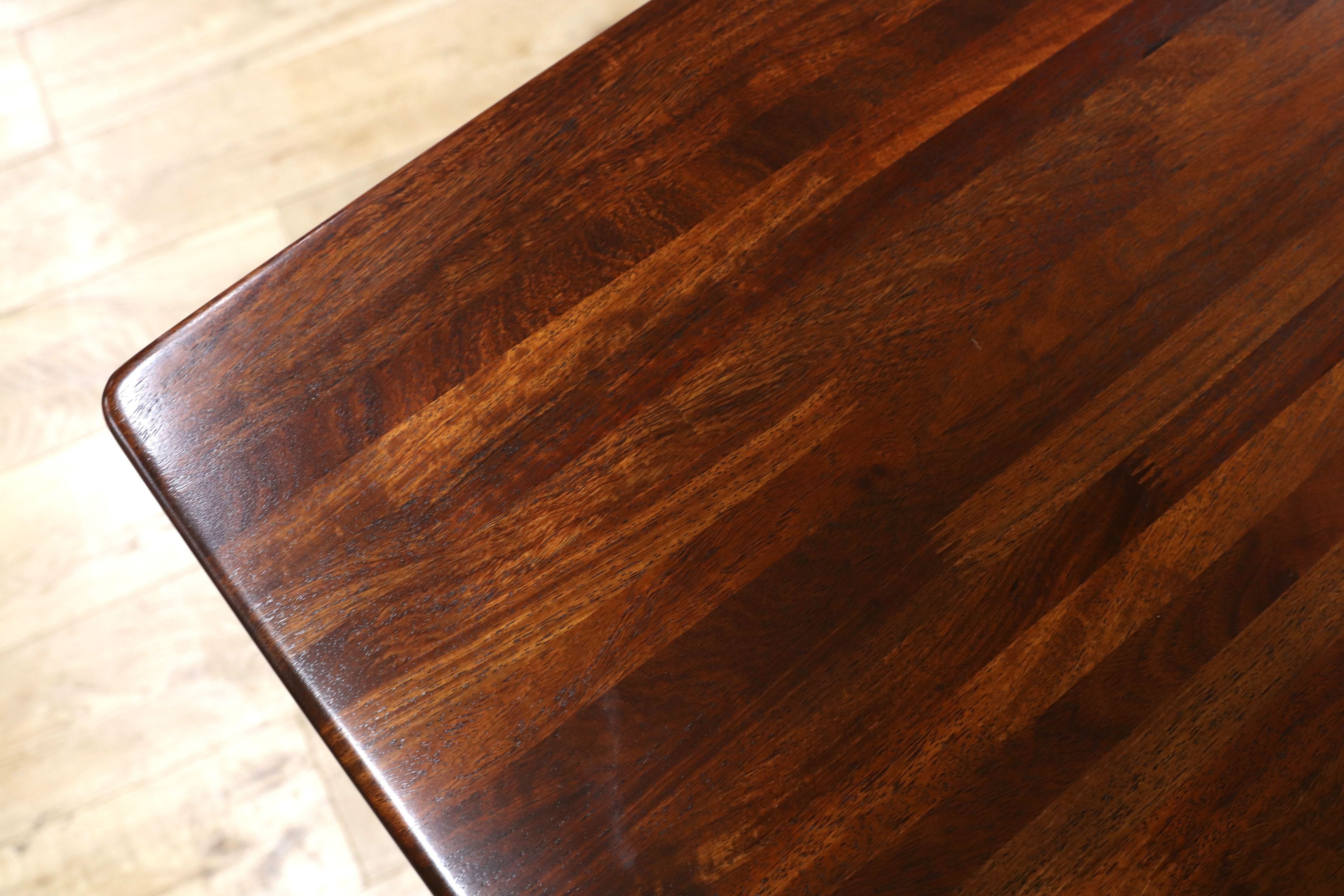 GMGT84○karimoku / カリモク vivente ビベンテ 花梨材 ダイニングテーブル 食卓テーブル ミーティングテーブル 最上位シリーズ リペア済み