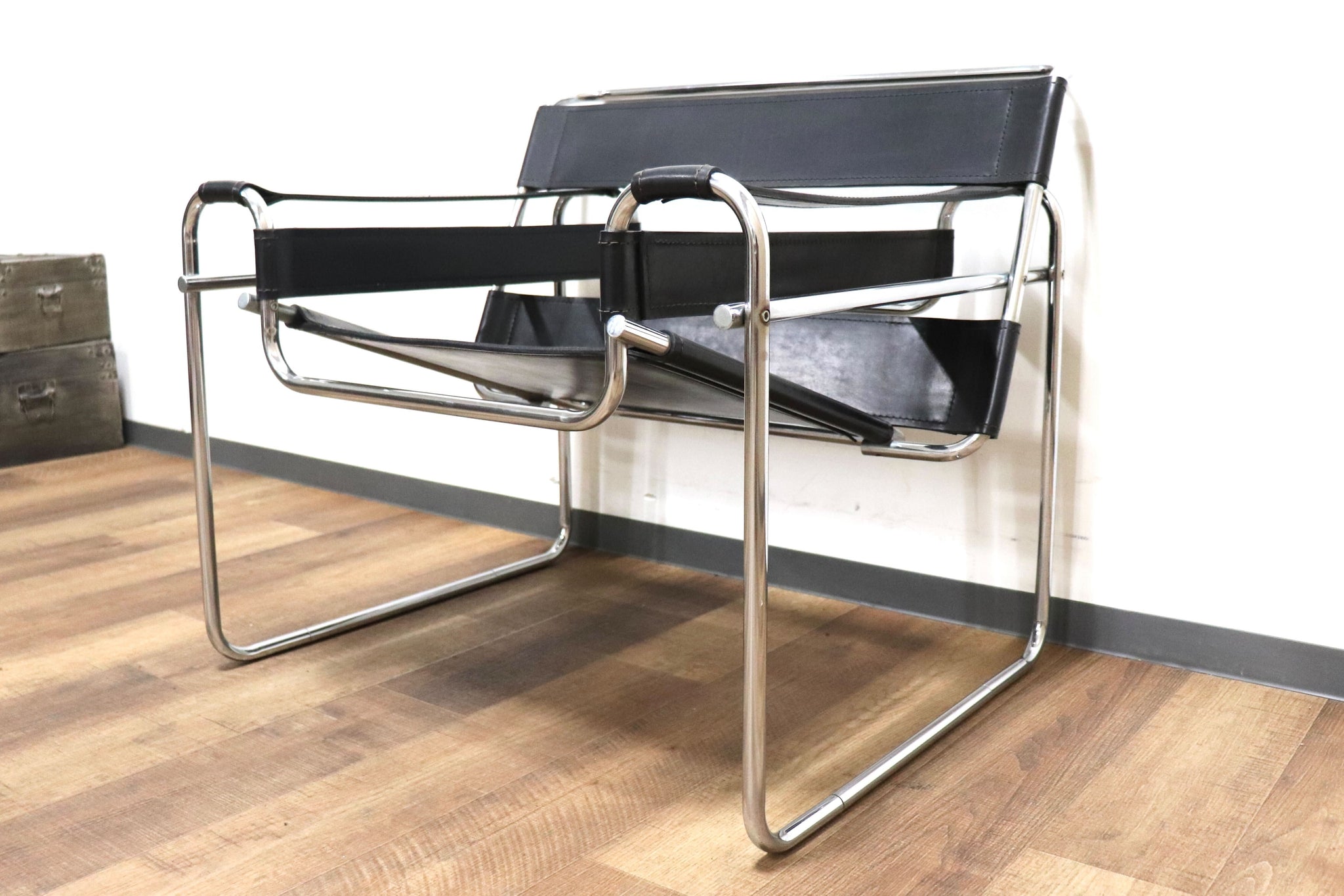 GMHN42B○Wassily Chair ワシリーチェア マルセルブロイヤー アーム 