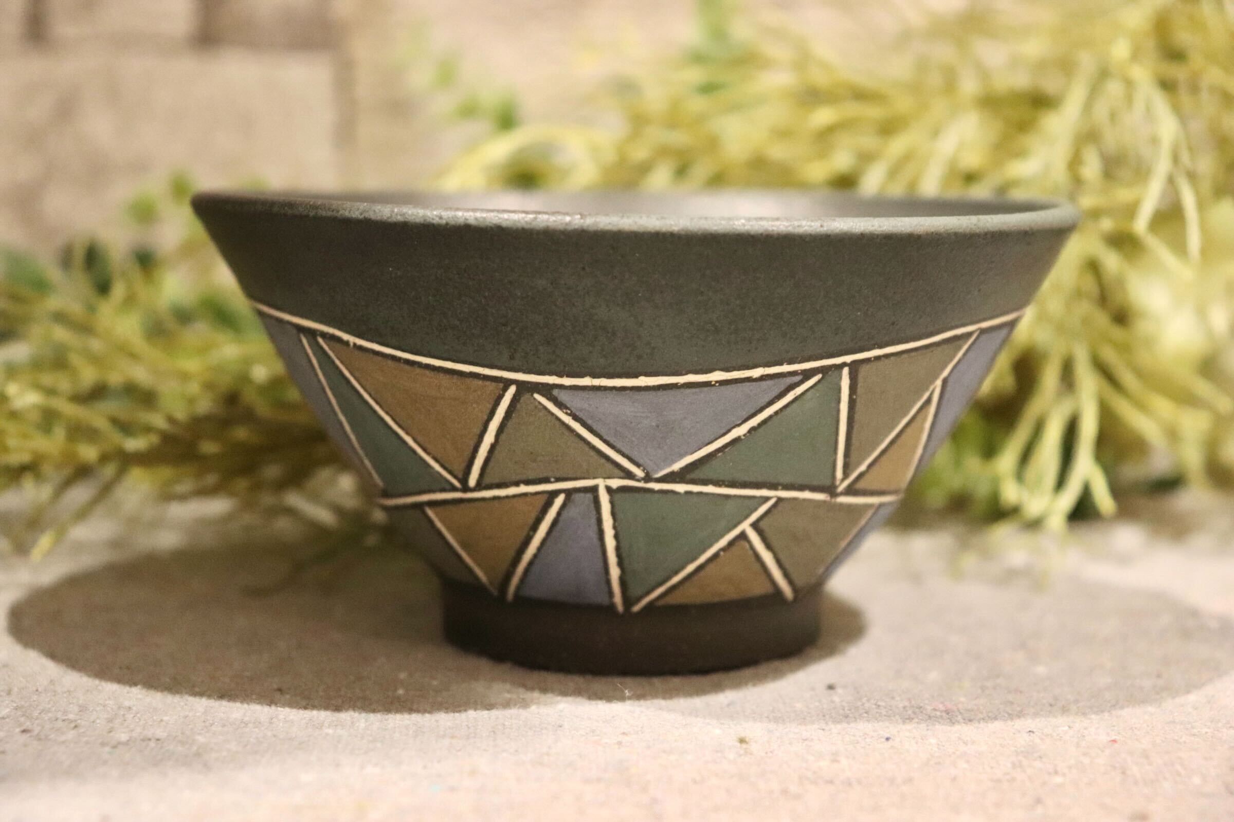 GMIO317B◯市野悟窯 丹波焼 めしわん 市野哲次 陶器 茶碗 伝統工芸 丹波篠山 未使用