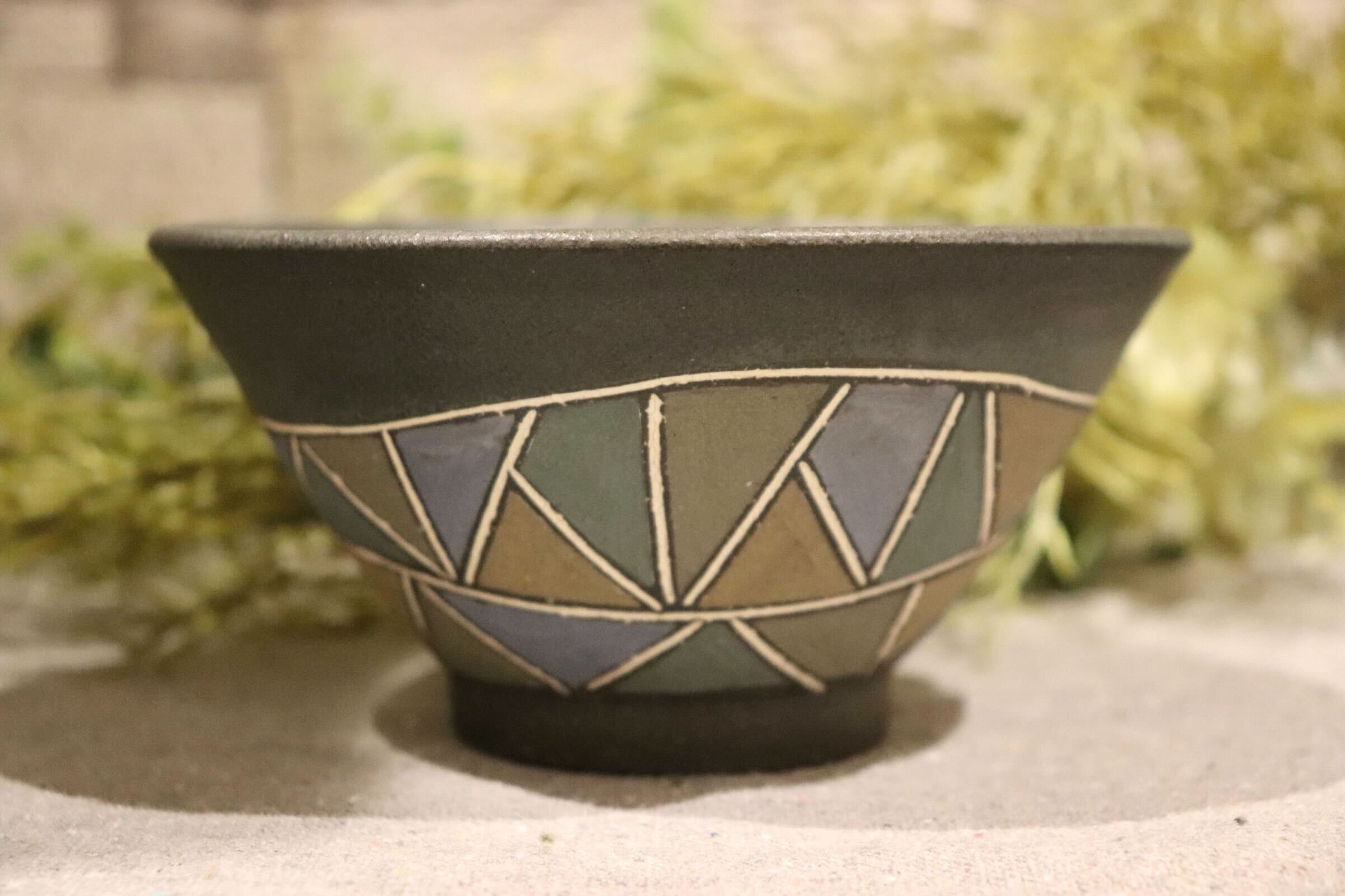 GMIO317B◯市野悟窯 丹波焼 めしわん 市野哲次 陶器 茶碗 伝統工芸 丹波篠山 未使用