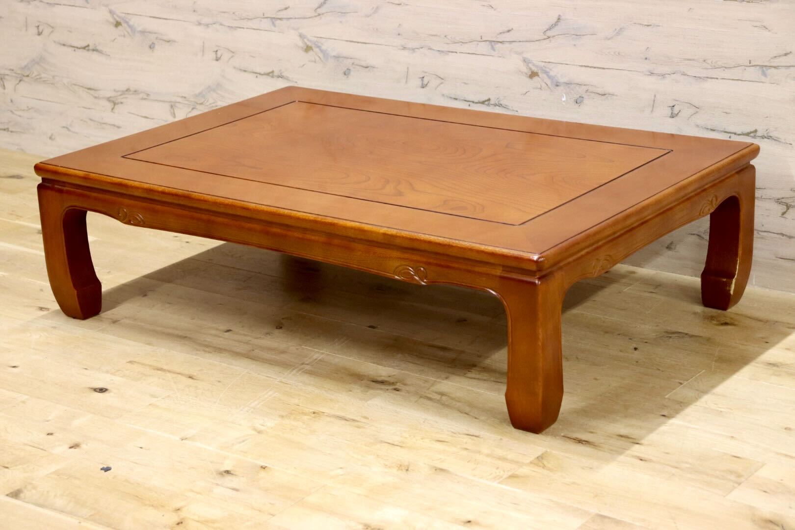 GMHK596○karimoku / カリモク 座卓 ローテーブル 座敷テーブル リビングテーブル 和家具 和モダン レトロ 古民家 国産家具