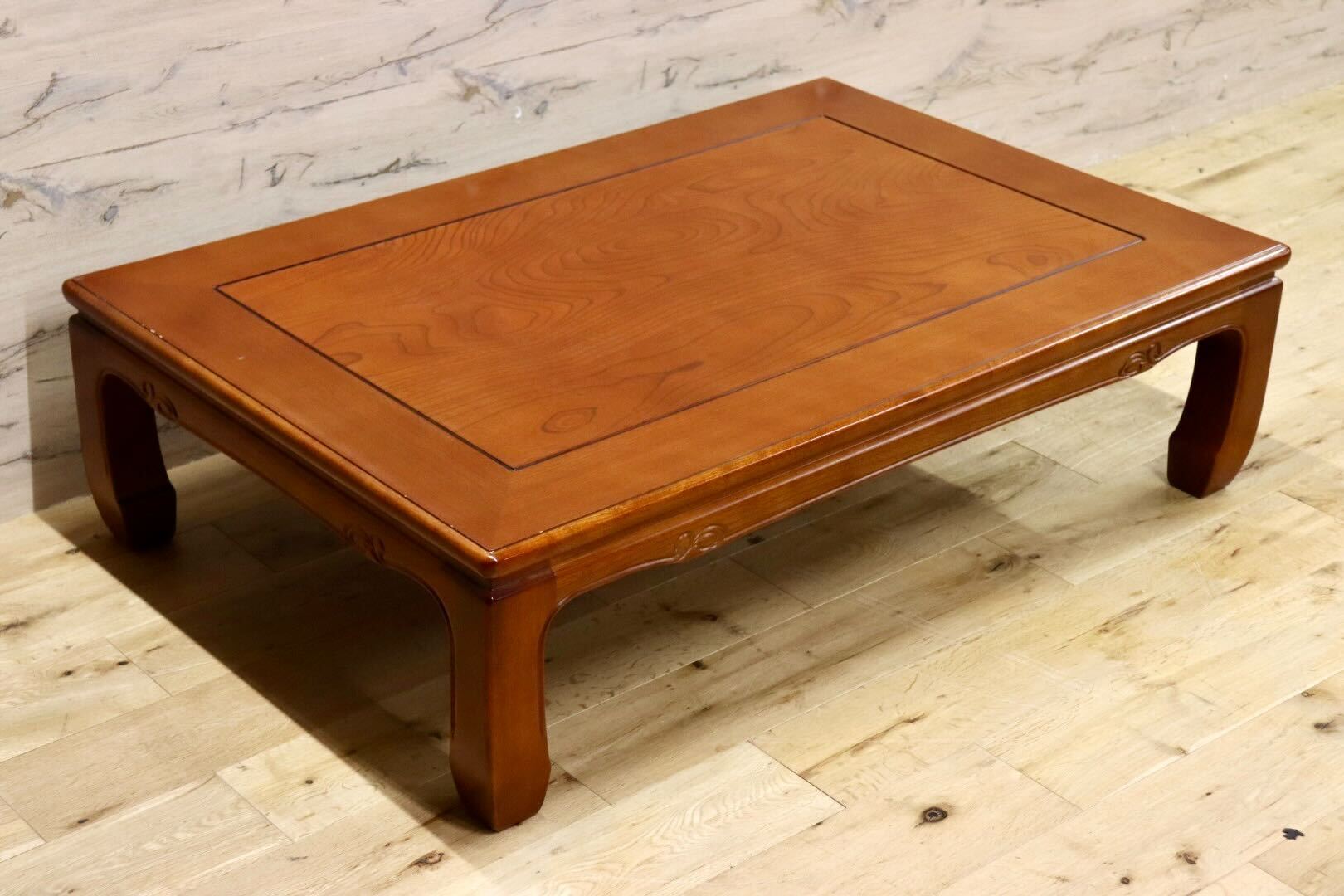 GMHK596○karimoku / カリモク 座卓 ローテーブル 座敷テーブル リビングテーブル 和家具 和モダン レトロ 古民家 国産家具