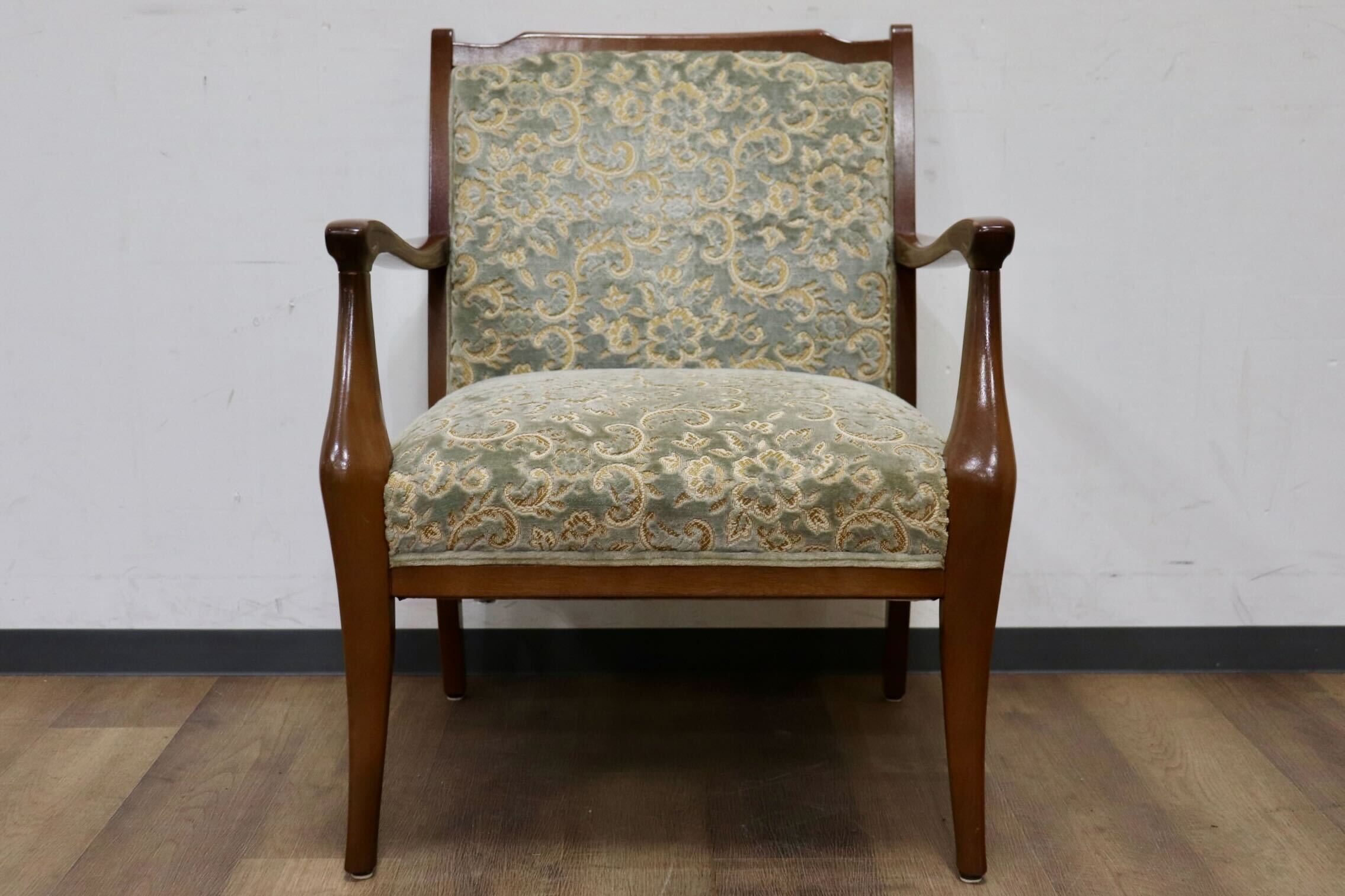 GMIH8A○maruni / マルニ アームチェア オールドマルニ ラウンジチェア シングルソファ 椅子 ファブリック レトロ ヴィンテージ 希少