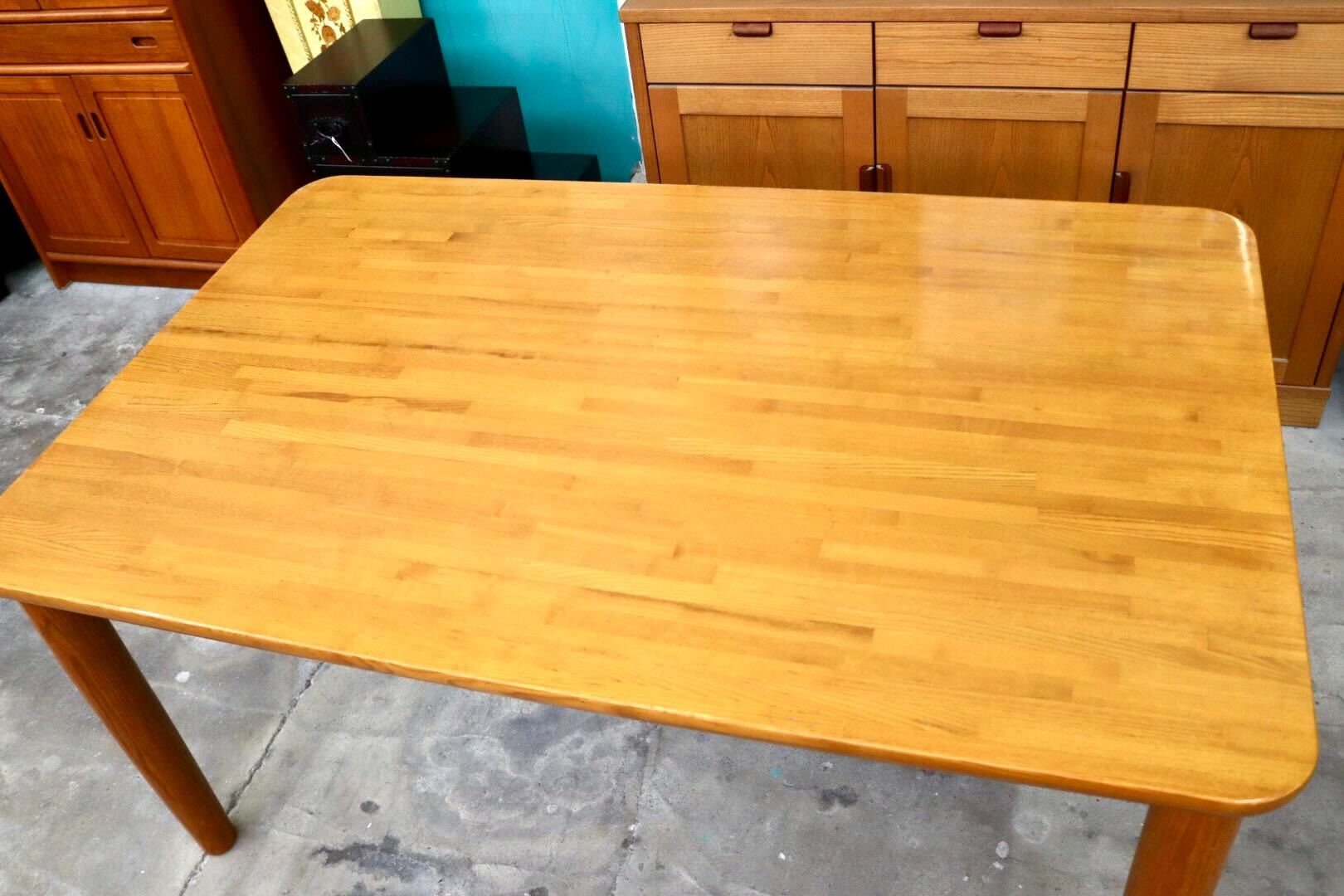 GMHK594○柏木工 / KASHIWA ダイニングテーブル 食卓テーブル 作業台 机 飛騨家具 無垢材 ナチュラル 北欧スタイル ヴィンテージ