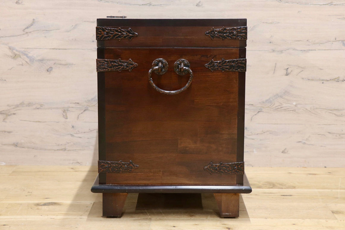 GMJH331B◯KOIZUMI / コイズミ 収納家具 トランクテーブル 収納ボックス 収納箱 木箱 ディスプレイ 店舗什器 アンティーク調 和モダン 宝箱