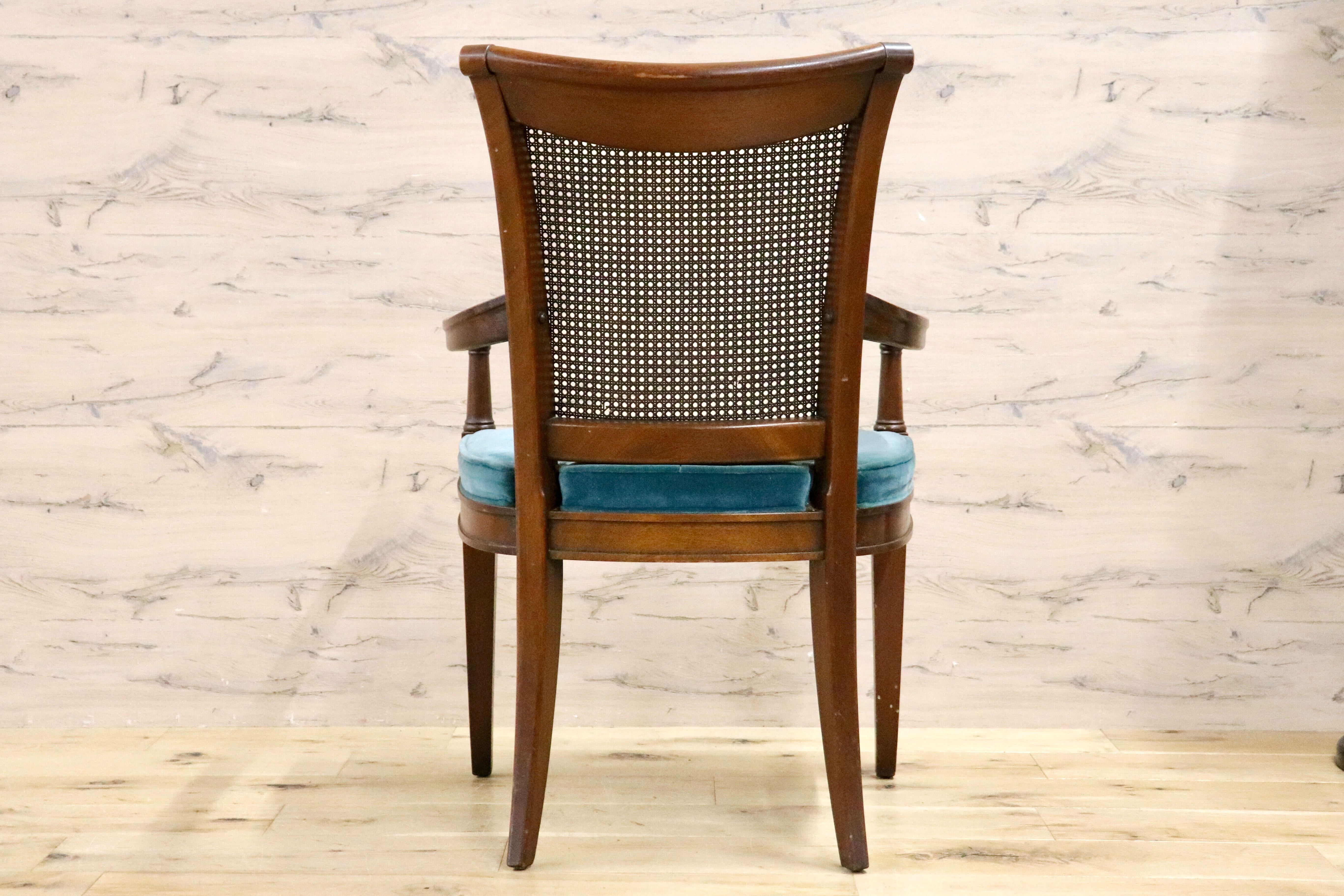 GMHH186○DREXEL HERITAGE / ドレクセルヘリテイジ FRANCESCA フランチェスカ ダイニングチェア 椅子 定価約25万 ヴィンテージ