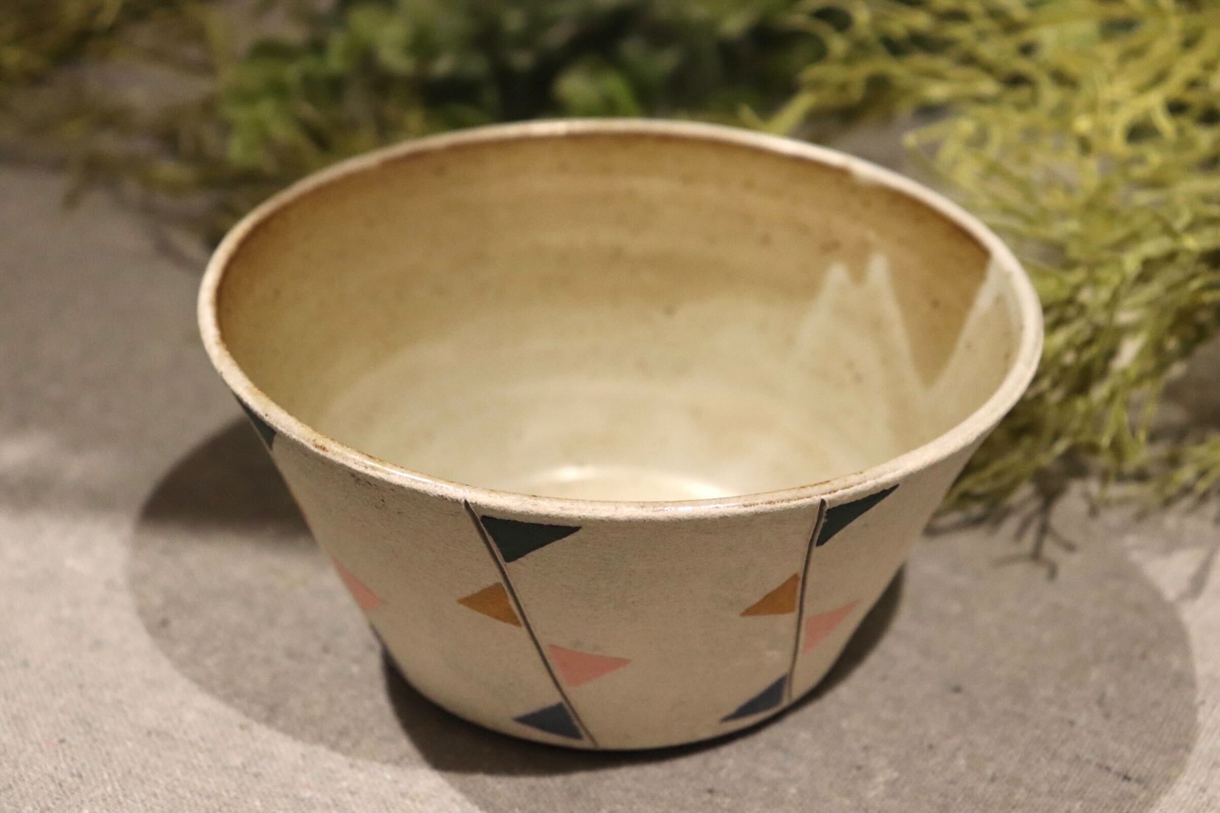 GMIO200A◯市野悟窯 丹波焼 スタッキングボウル彩色 市野哲次 陶器 伝統工芸 丹波篠山 未使用