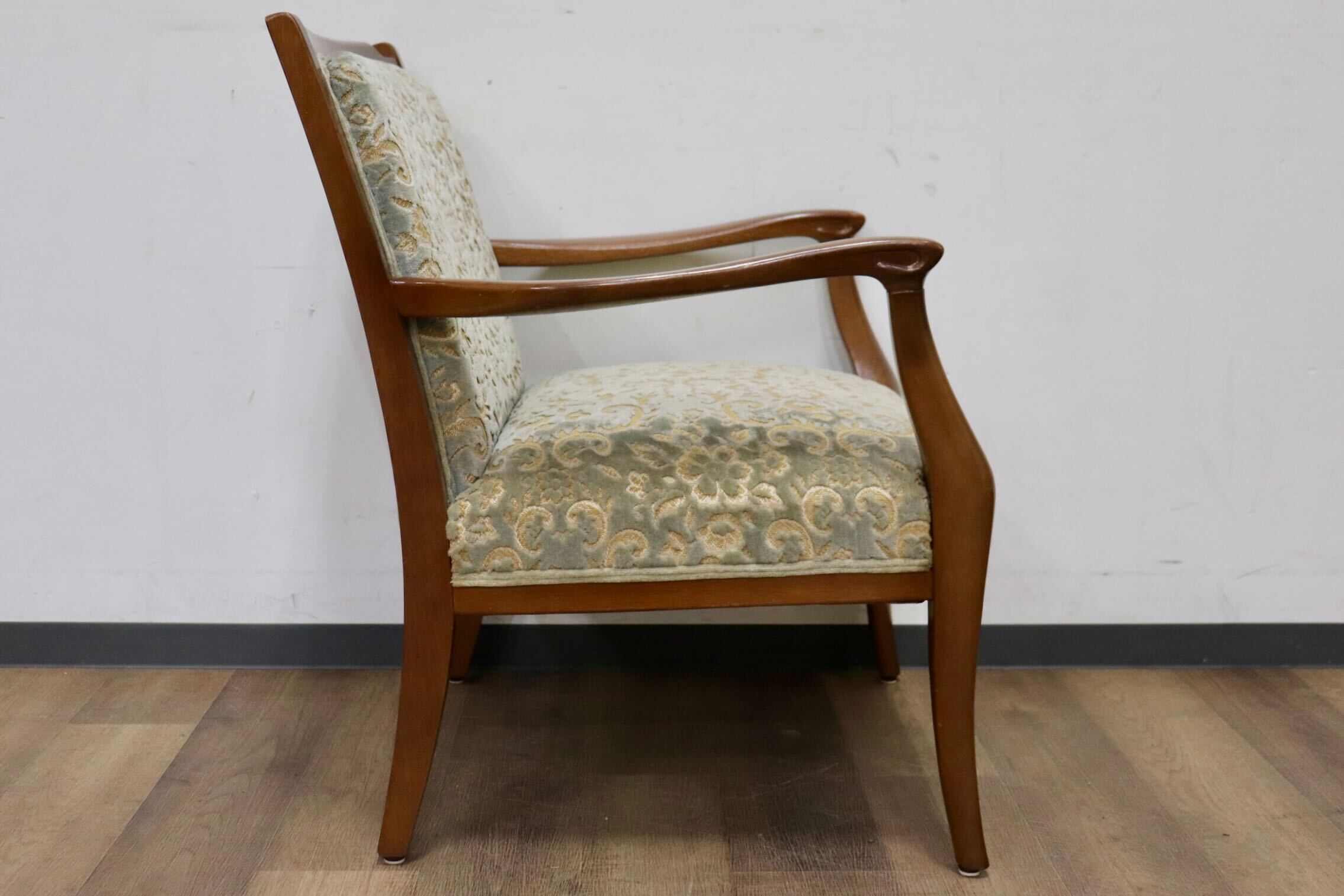 GMIH8A○maruni / マルニ アームチェア オールドマルニ ラウンジチェア シングルソファ 椅子 ファブリック レトロ ヴィンテージ 希少