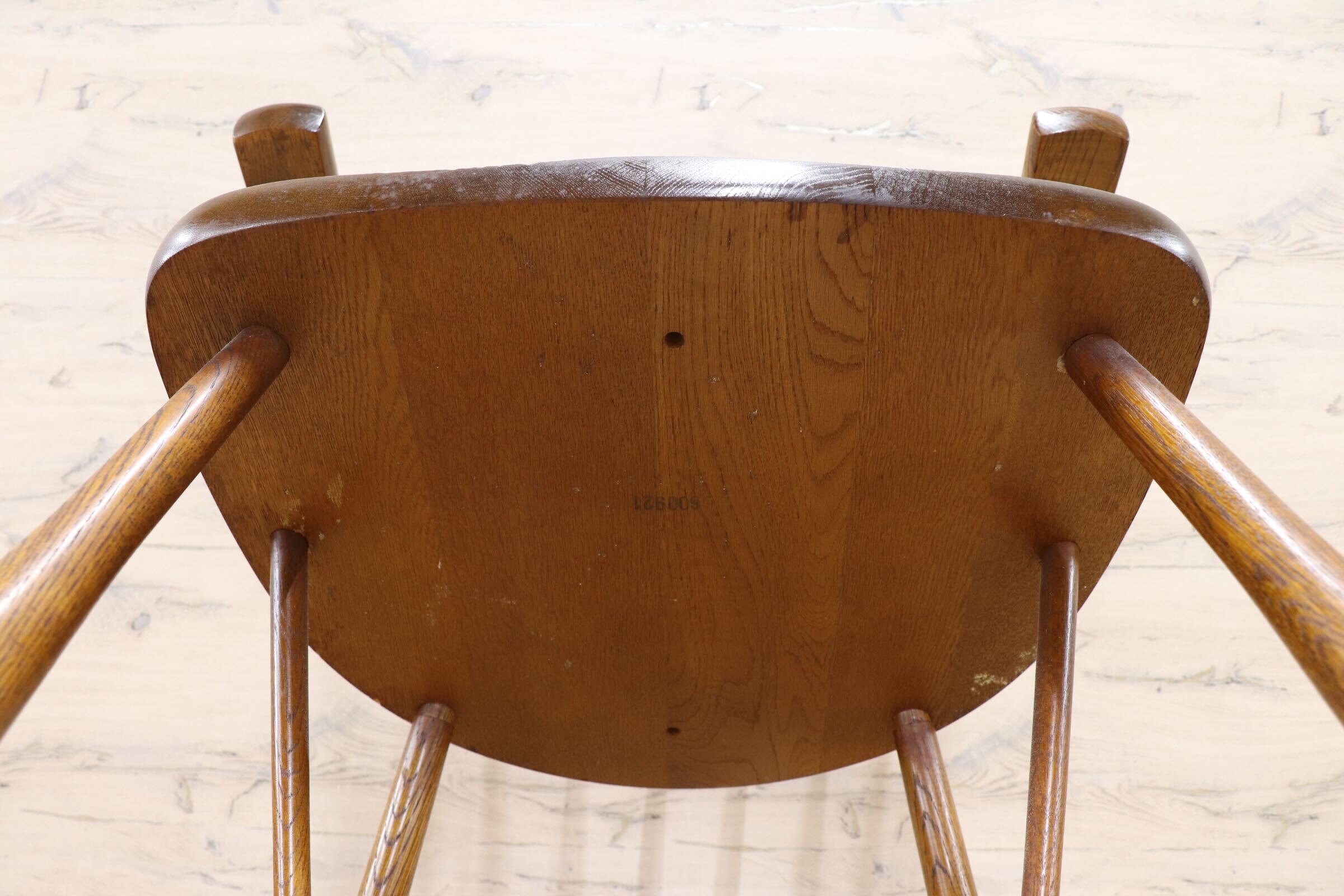 GMIK911D○柏木工 / KASHIWA ダイニングチェア アームチェア ウィンザーチェア 椅子 レトロ カントリー ナチュラル アンティーク 国産家具