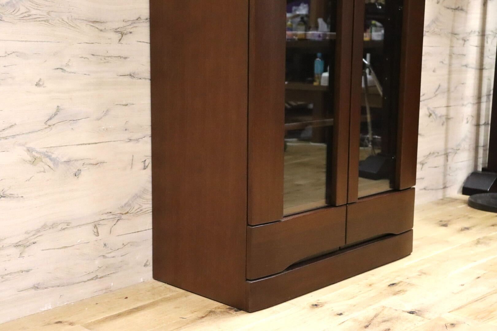 GMGK541A○コクサイ家具 ルノー2 本棚 書棚 ブックシェルフ キャビネット 飾り棚 収納家具 大川家具 モダン