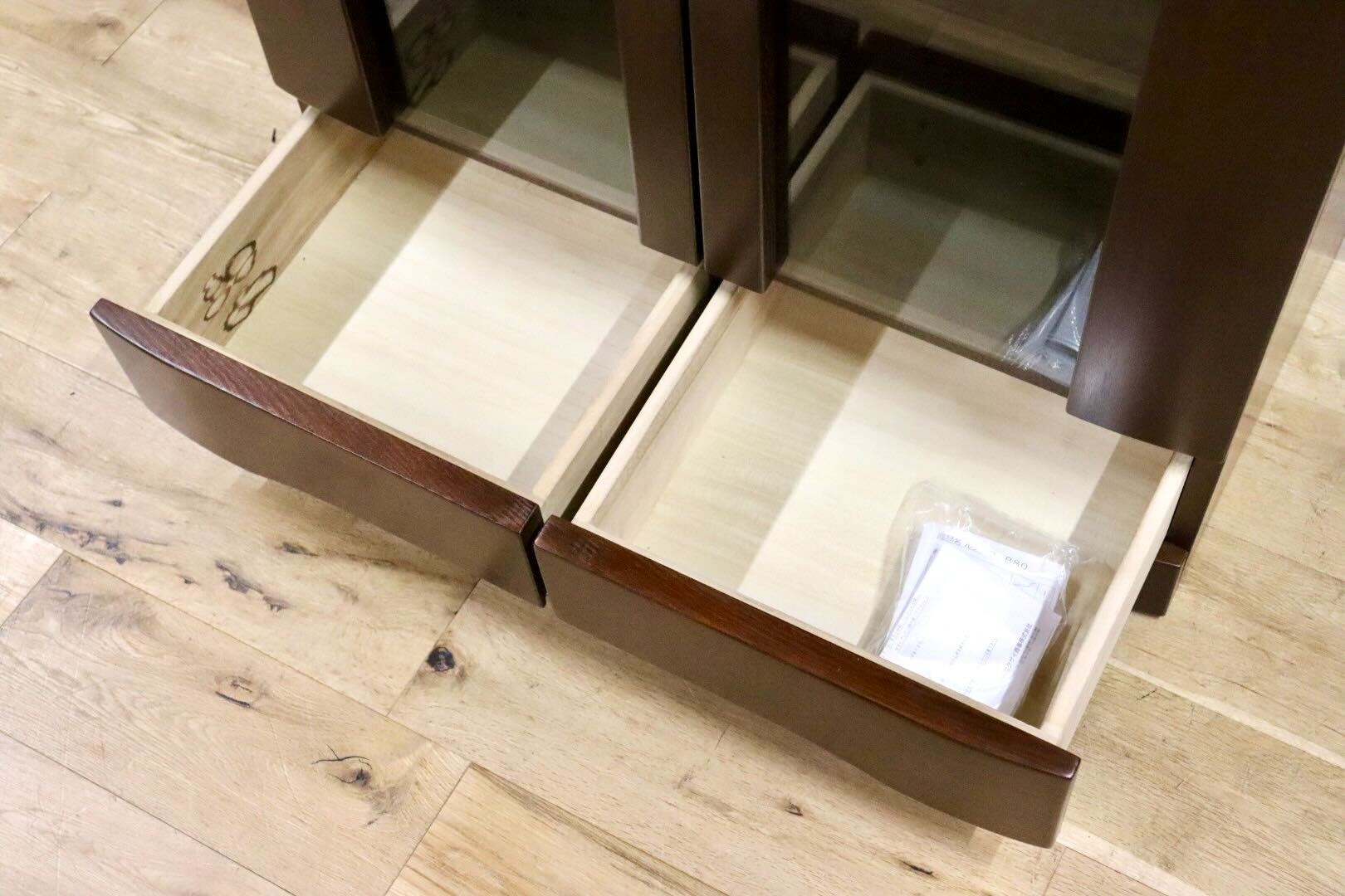 GMGK541A○コクサイ家具 ルノー2 本棚 書棚 ブックシェルフ キャビネット 飾り棚 収納家具 大川家具 モダン