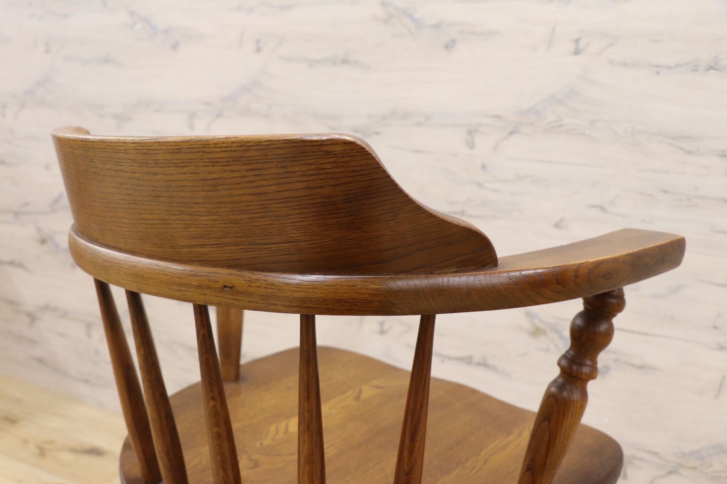 GMIK911D○柏木工 / KASHIWA ダイニングチェア アームチェア ウィンザーチェア 椅子 レトロ カントリー ナチュラル アンティーク 国産家具