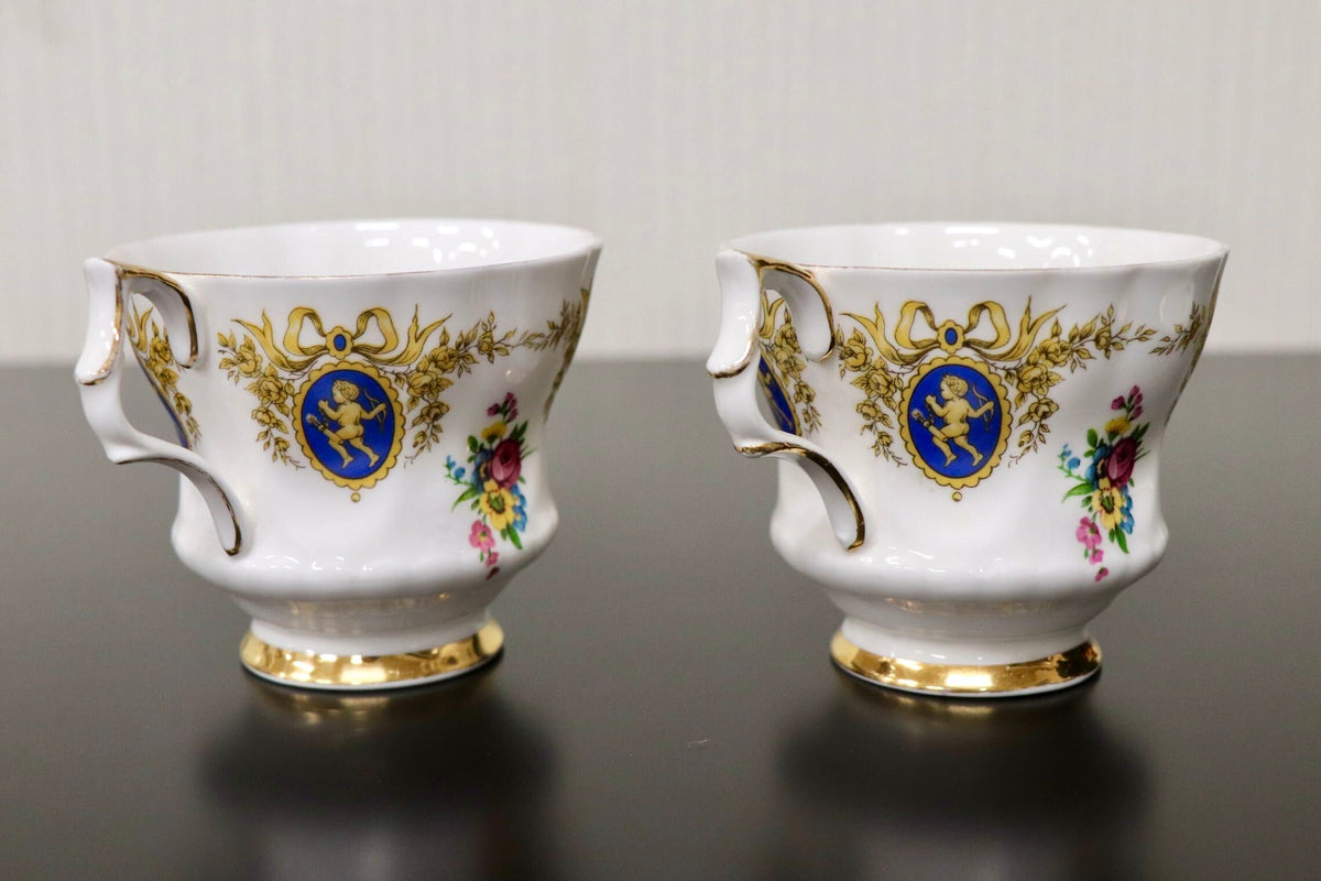 GMJH332A○ROYAL WINDSOR / ロイヤルウィンザー カップ&ソーサー 2客セット ペア ティーカップ コーヒーカップ ヴィンテージ 英国製