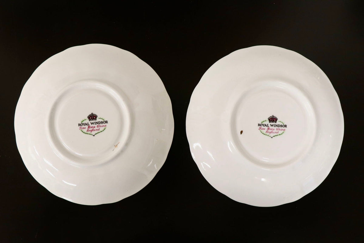GMJH332A○ROYAL WINDSOR / ロイヤルウィンザー カップ&ソーサー 2客セット ペア ティーカップ コーヒーカップ ヴィンテージ 英国製