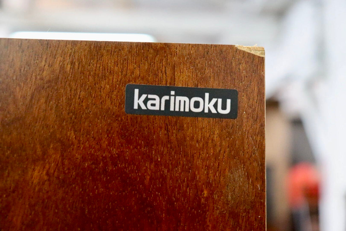GMJH314◯karimoku / カリモク コロニアル 本棚 ブックシェルフ 書棚 キャビネット 飾り棚 カントリー 国産家具