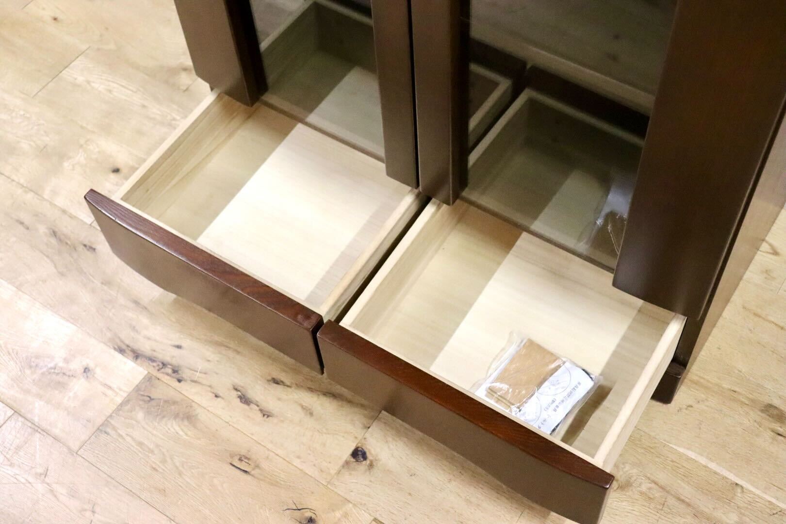 GMGK541B○コクサイ家具 ルノー2 本棚 書棚 ブックシェルフ キャビネット 飾り棚 収納家具 大川家具 モダン 美品