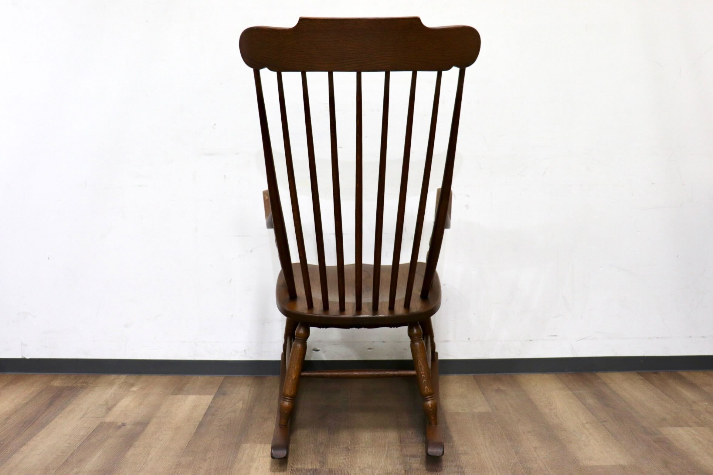 GMHK865○起立木工 / KIRITSU MOKKO ロッキングチェア 揺り椅子 アンティーク チェア 椅子 木製 カントリー 古民家