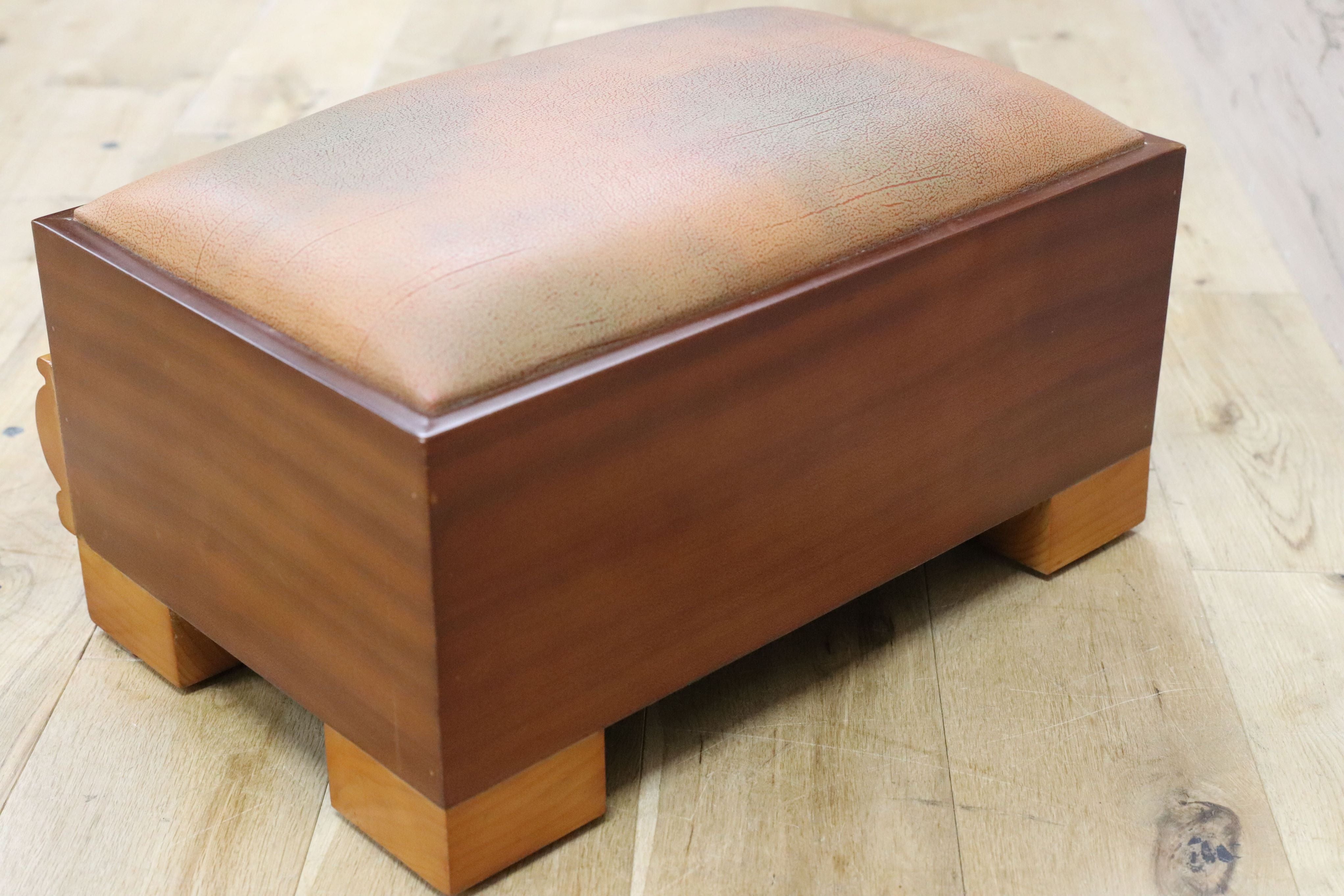 GMFK670B○ラグジュアリー モダン フットスツール サイドチェア レザー ヨーロピアン 大理石※発送不可