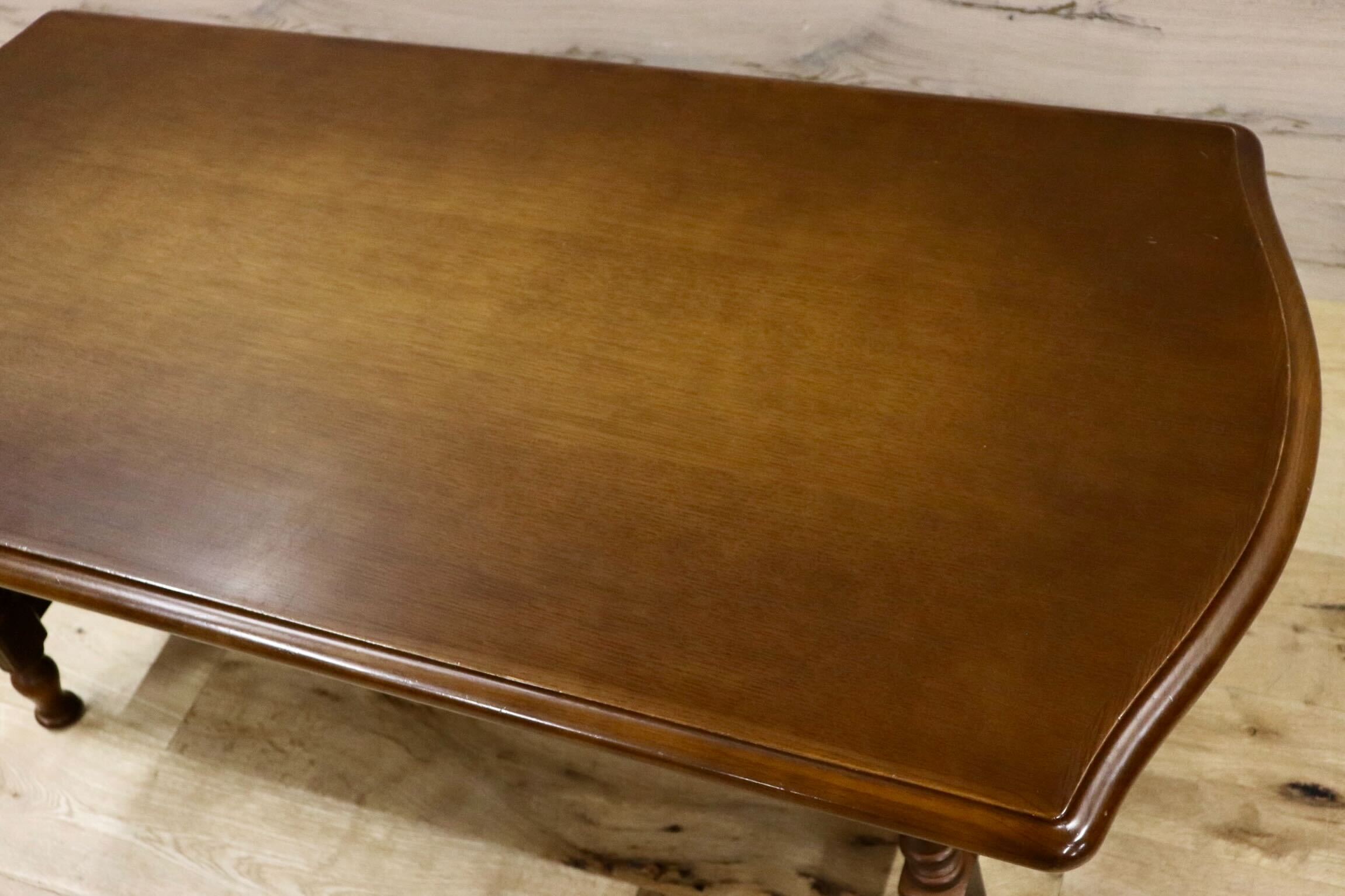 GMHK161○飛騨産業 / HIDA キツツキ 穂高 センターテーブル リビングテーブル コーヒーテーブル 楢材 カントリー クラシック 定価約10万