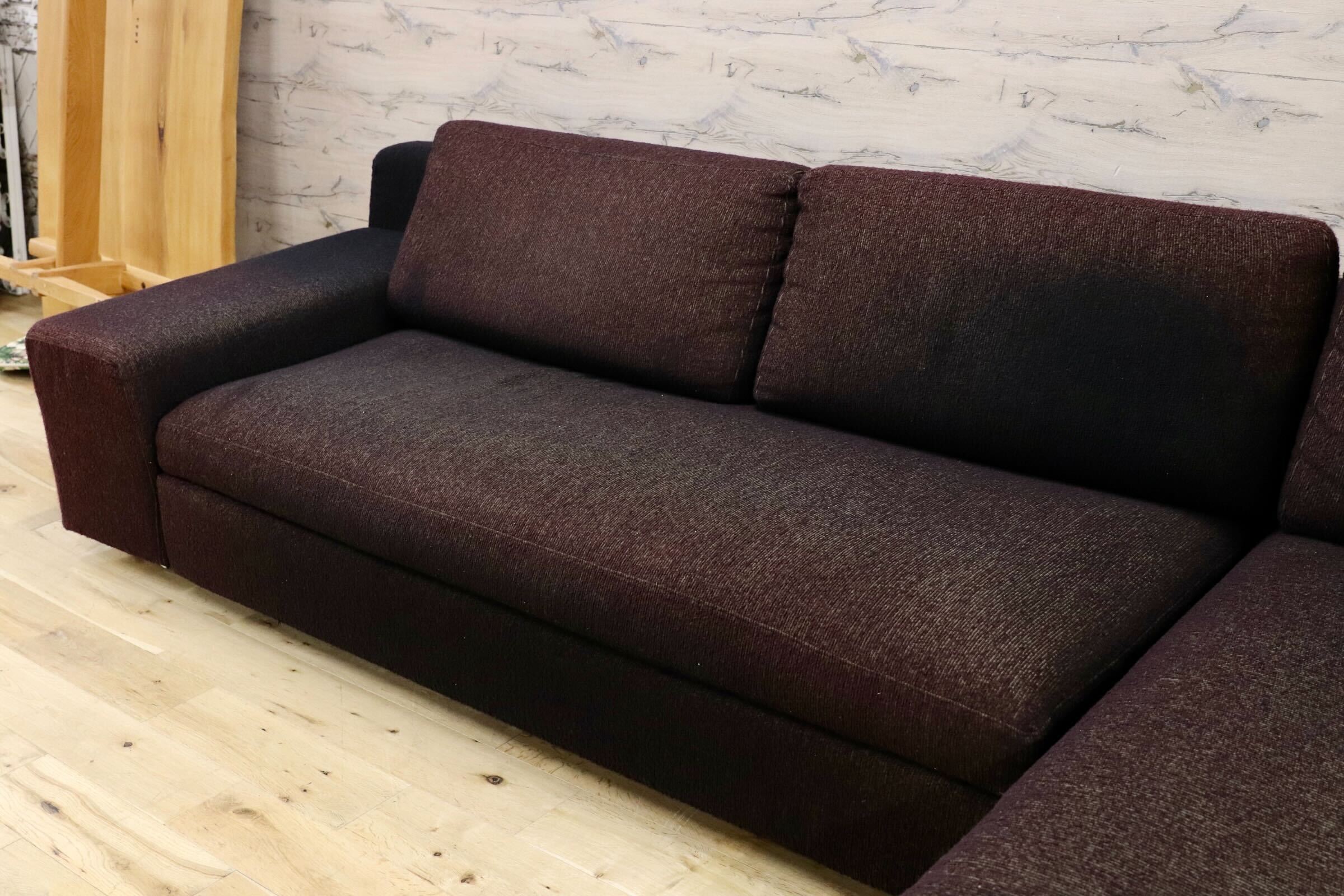 GMIK888○Cassina / カッシーナ 235 MISTER ミスター 大型カウチソファ リビングソファ 布張り フィリップ・スタルク 定価約205万 名作