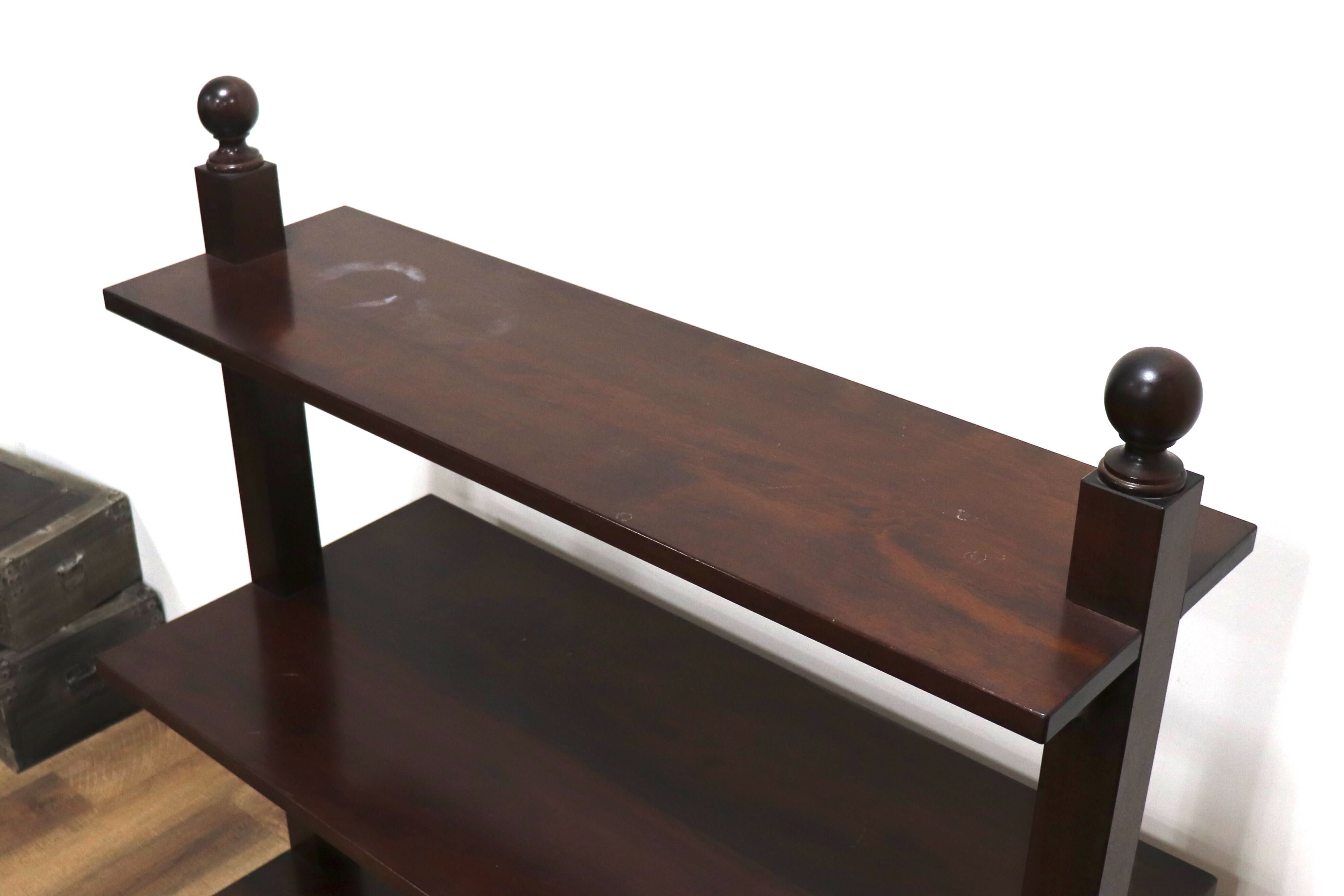 GMHN63○民芸家具 シェルフ 飾り棚 店舗什器 ミズメザクラ 無垢 アンティーク レトロ 和家具 和モダン 検) 松本民芸家具