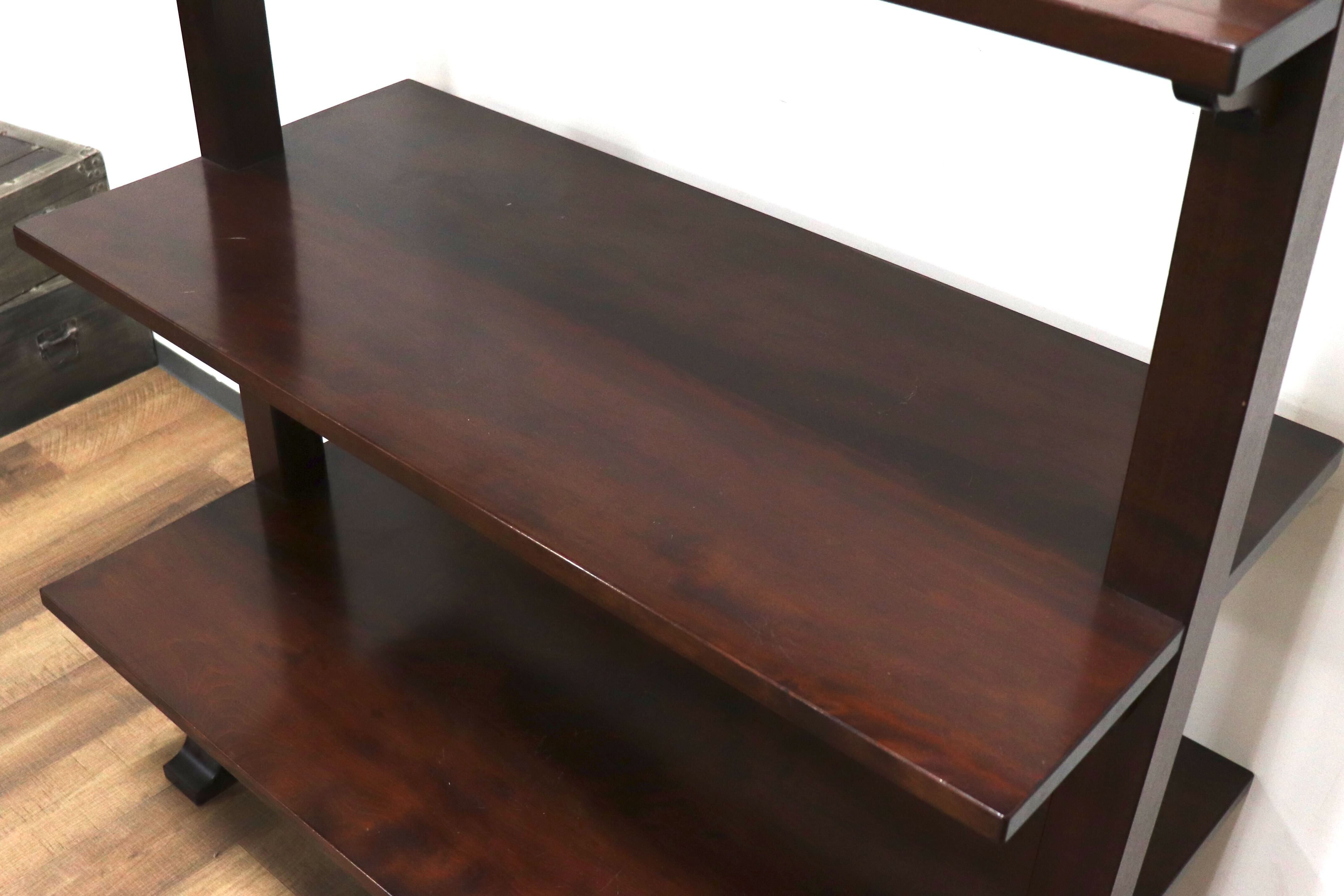 GMHN63○民芸家具 シェルフ 飾り棚 店舗什器 ミズメザクラ 無垢 アンティーク レトロ 和家具 和モダン 検) 松本民芸家具