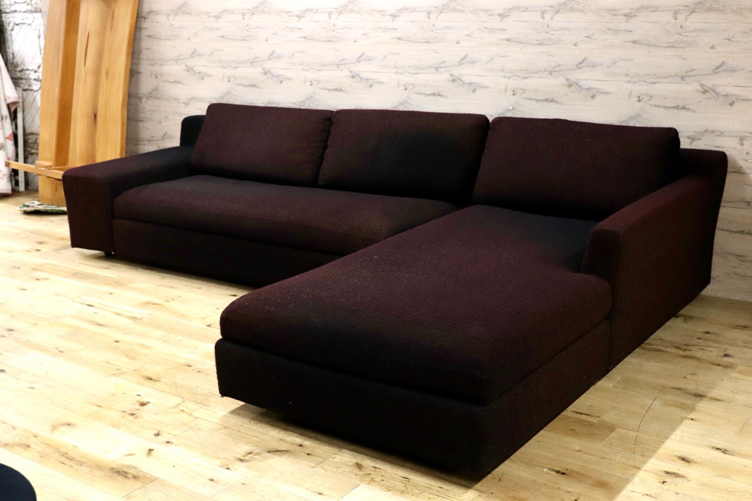 GMIK888○Cassina / カッシーナ 235 MISTER ミスター 大型カウチソファ リビングソファ 布張り フィリップ・スタルク 定価約205万 名作