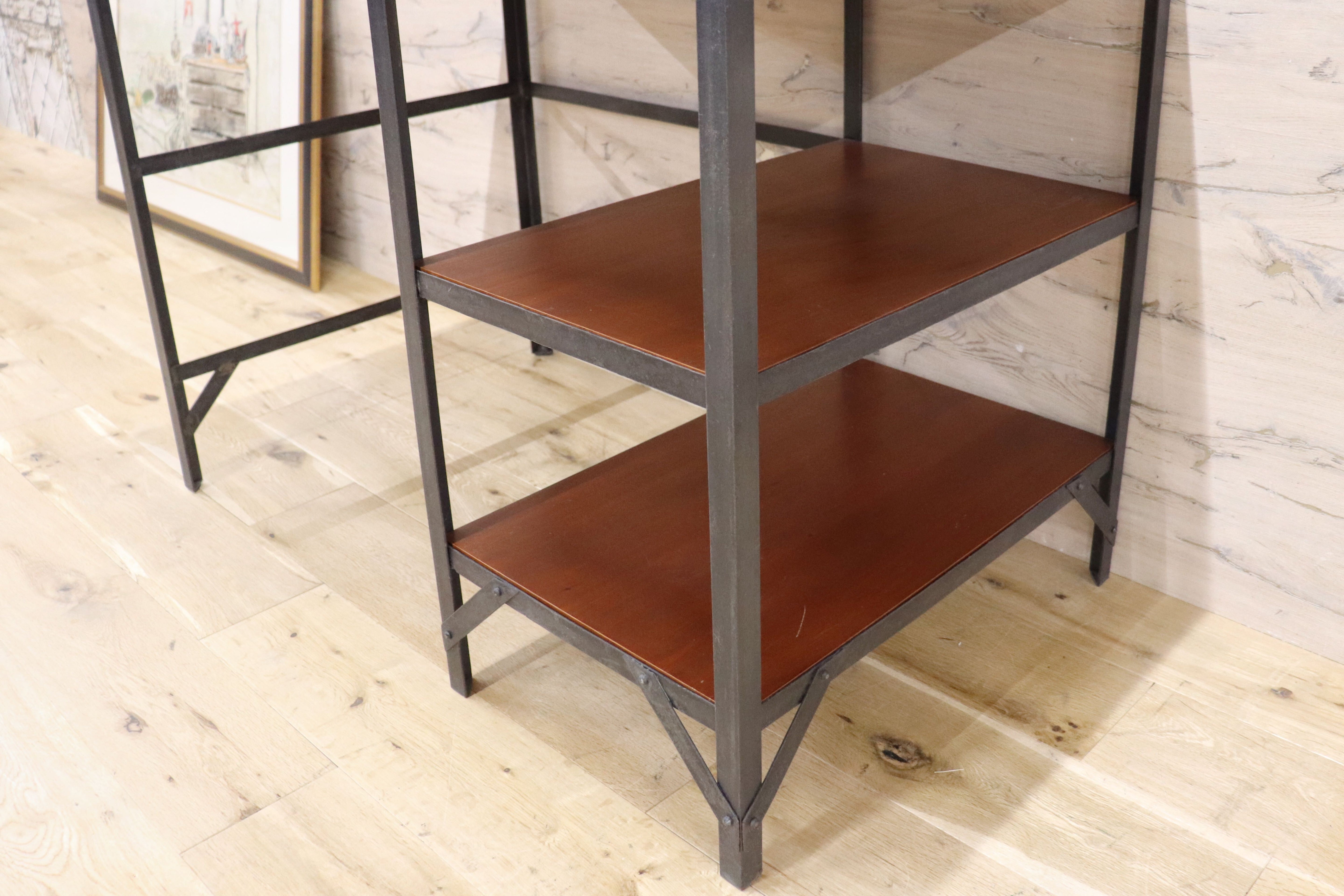 GMGK330A○unico / ウニコ LUMBER-mini ランバーミニ デスク 作業机 アイアン インダストリアル 定価約5万 稀少 廃番 人気モデル