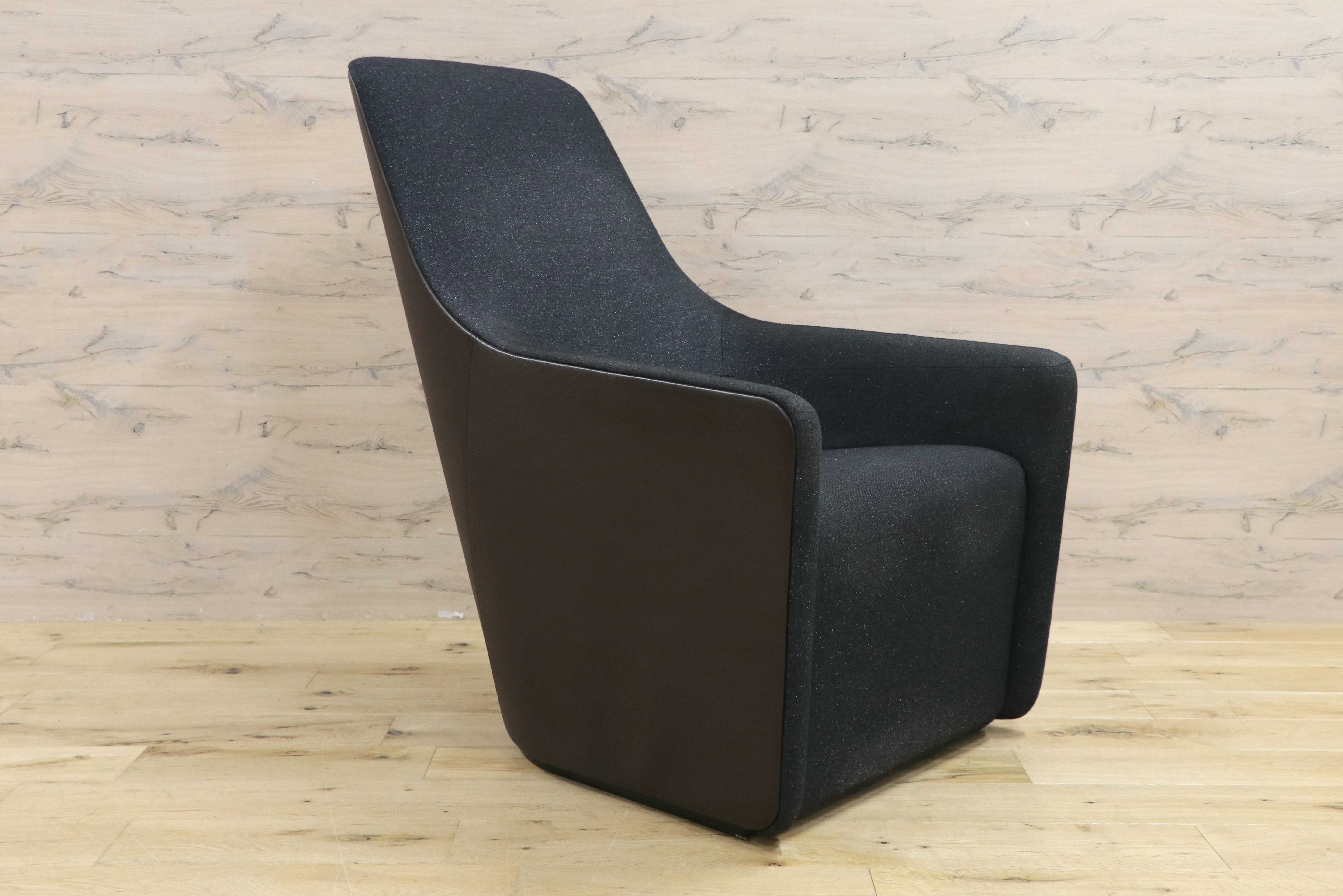 GMIO150B○Walter Knoll / ウォルターノル FOSTER520 フォスター クラブチェア ラウンジチェアシングルソファ 1人掛けソファ