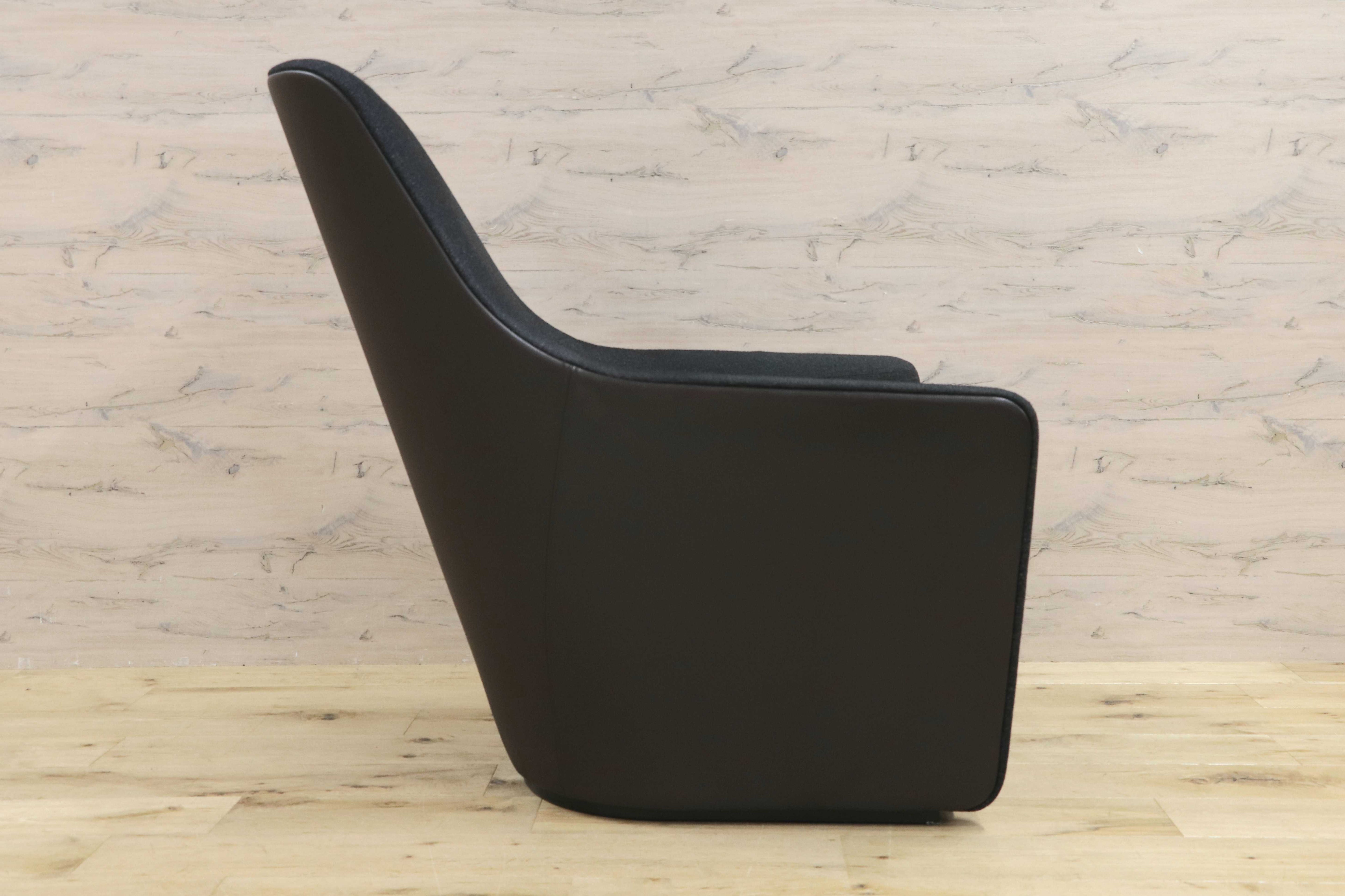 GMIO150B○Walter Knoll / ウォルターノル FOSTER520 フォスター クラブチェア ラウンジチェアシングルソファ 1人掛けソファ