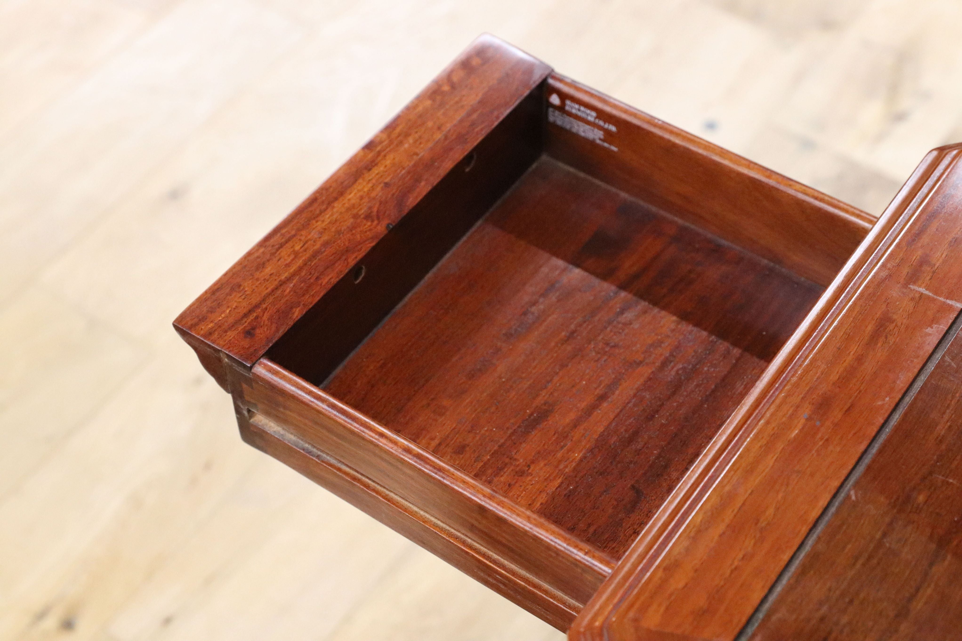 GMFK626B○SIAM WOOD FURNITURE サイドキャビネット 花台 飾り台 サイドテーブル エンドテーブル 中国美術 唐木家具