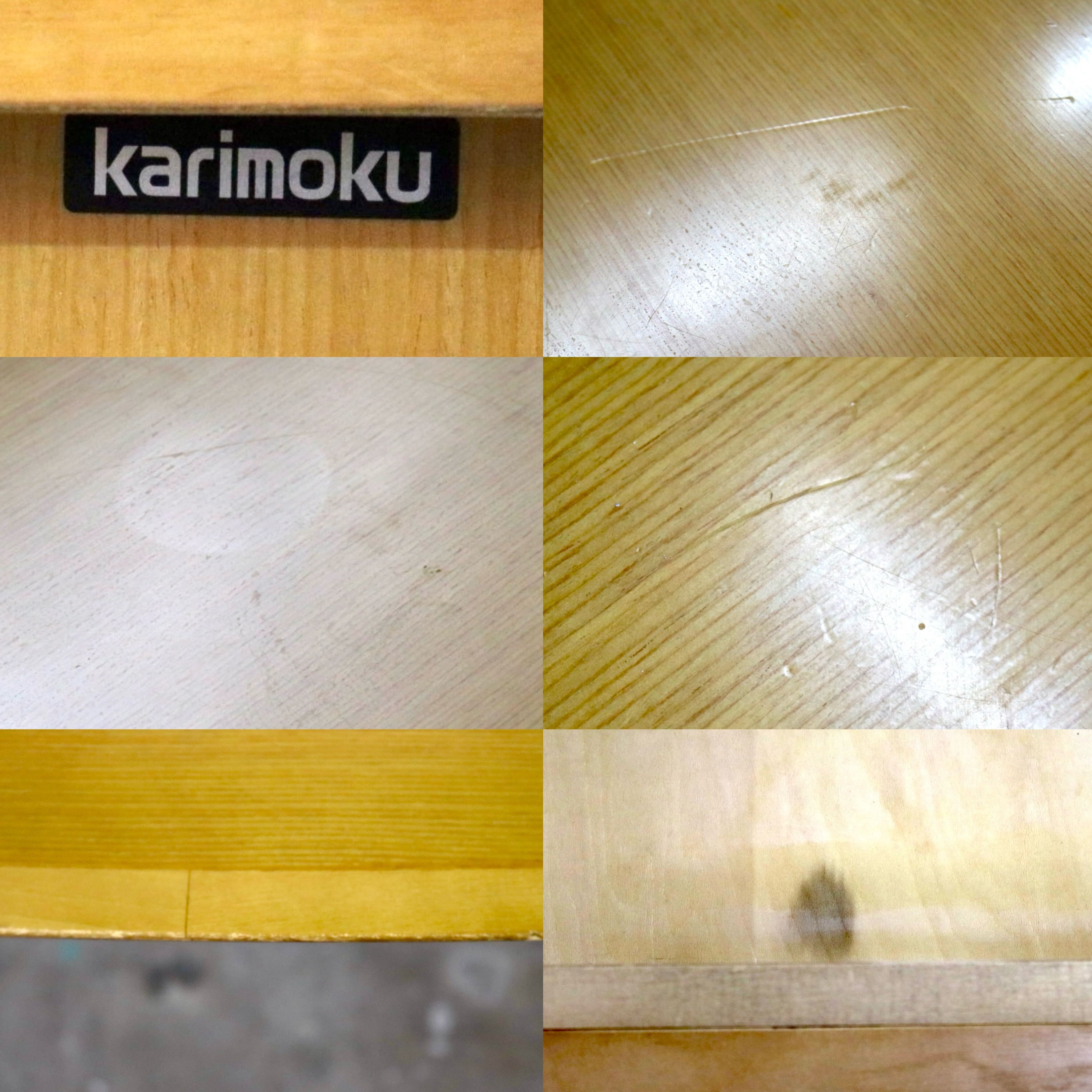 GMIH324○karimoku / カリモク 勉強机 学習机 パソコンデスク 作業台 机 デスク 書斎机 テーブル 引き出し 国産家具