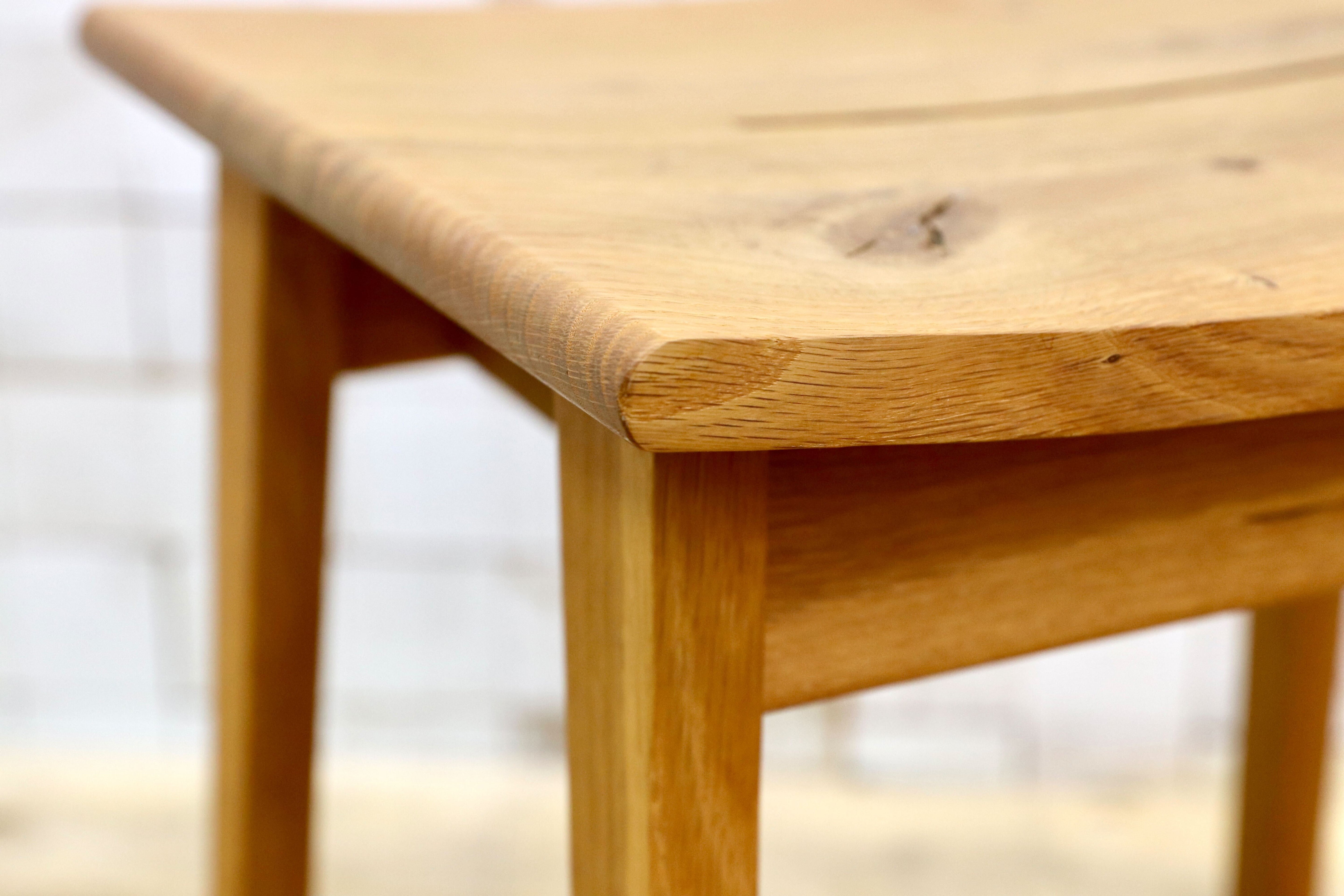 GMIK446A○飛騨産業 / HIDA キツツキ SN610 森のことば スツール 腰掛け オーク材 飛騨家具 定価4.18万 展示品