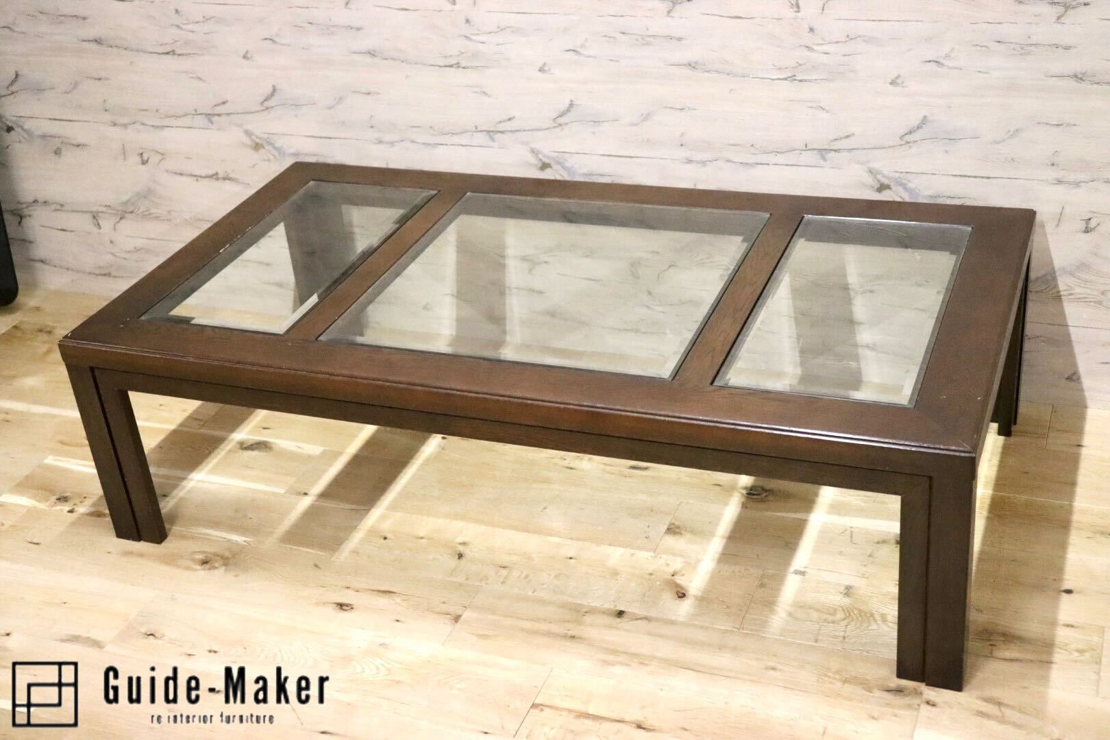 GMFN320○domani / ドマーニ Morganton モーガントン センターテーブル リビングテーブル 応接 カリモク最高峰 定価約17万