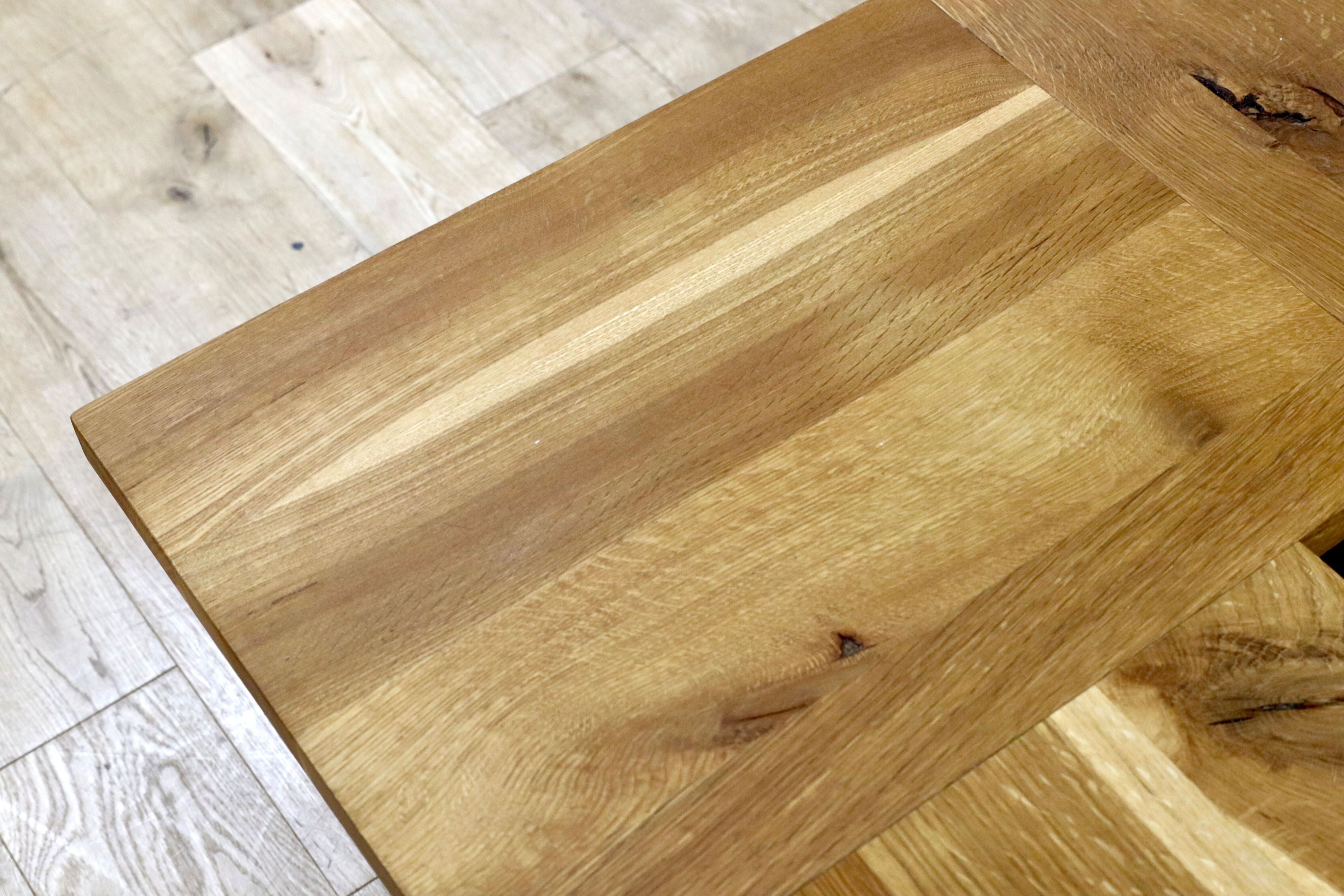 GMFH378○飛騨産業 / HIDA キツツキ 森のことば センターテーブル リビングテーブル オーク無垢材 オイル仕上 定価19.3万 展示品