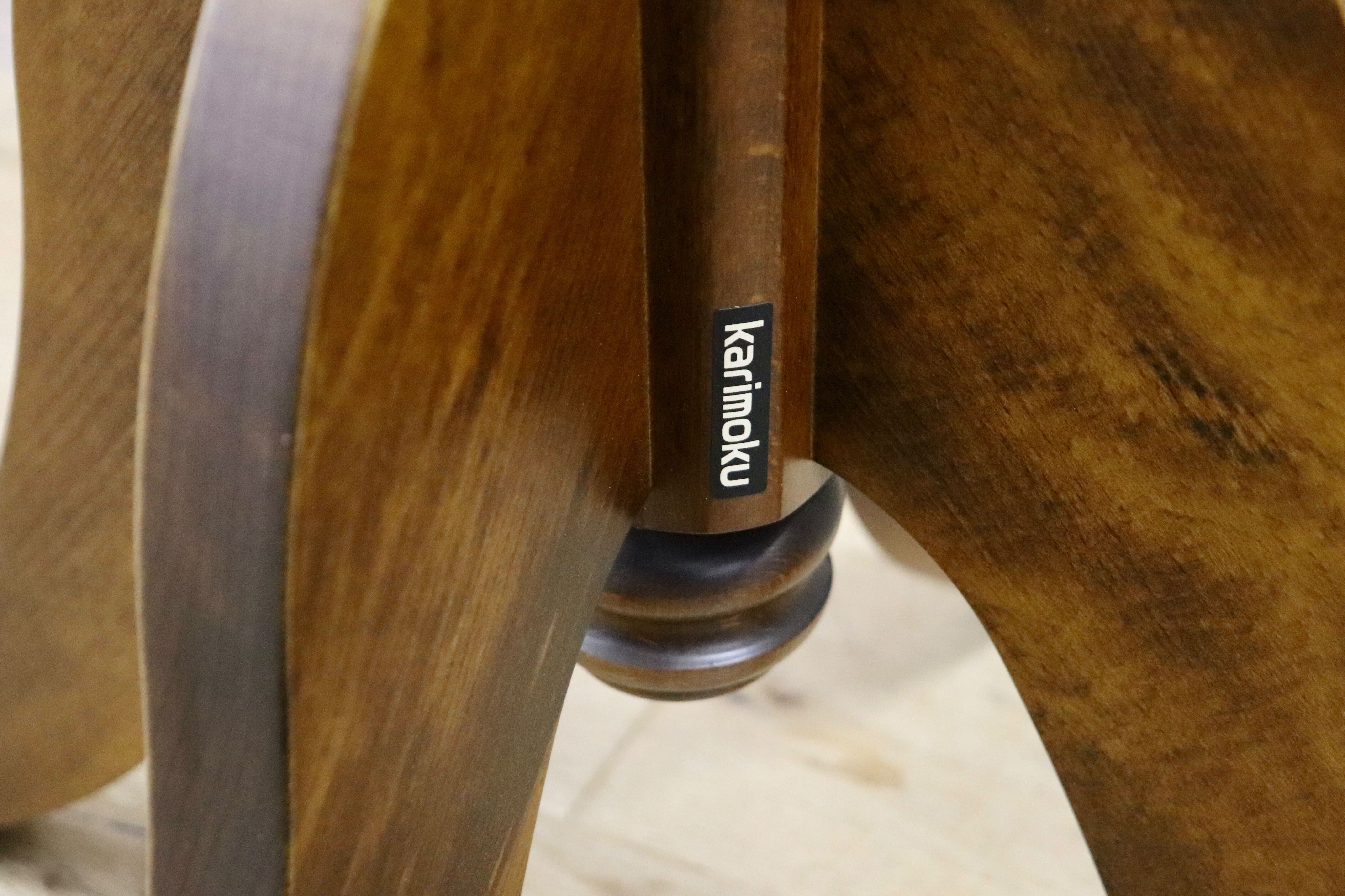 GMHS480○karimoku / カリモク コロニアル コートハンガー ポールハンガー 帽子掛け ハンガーラック ポールスタンド 国産家具 展示品