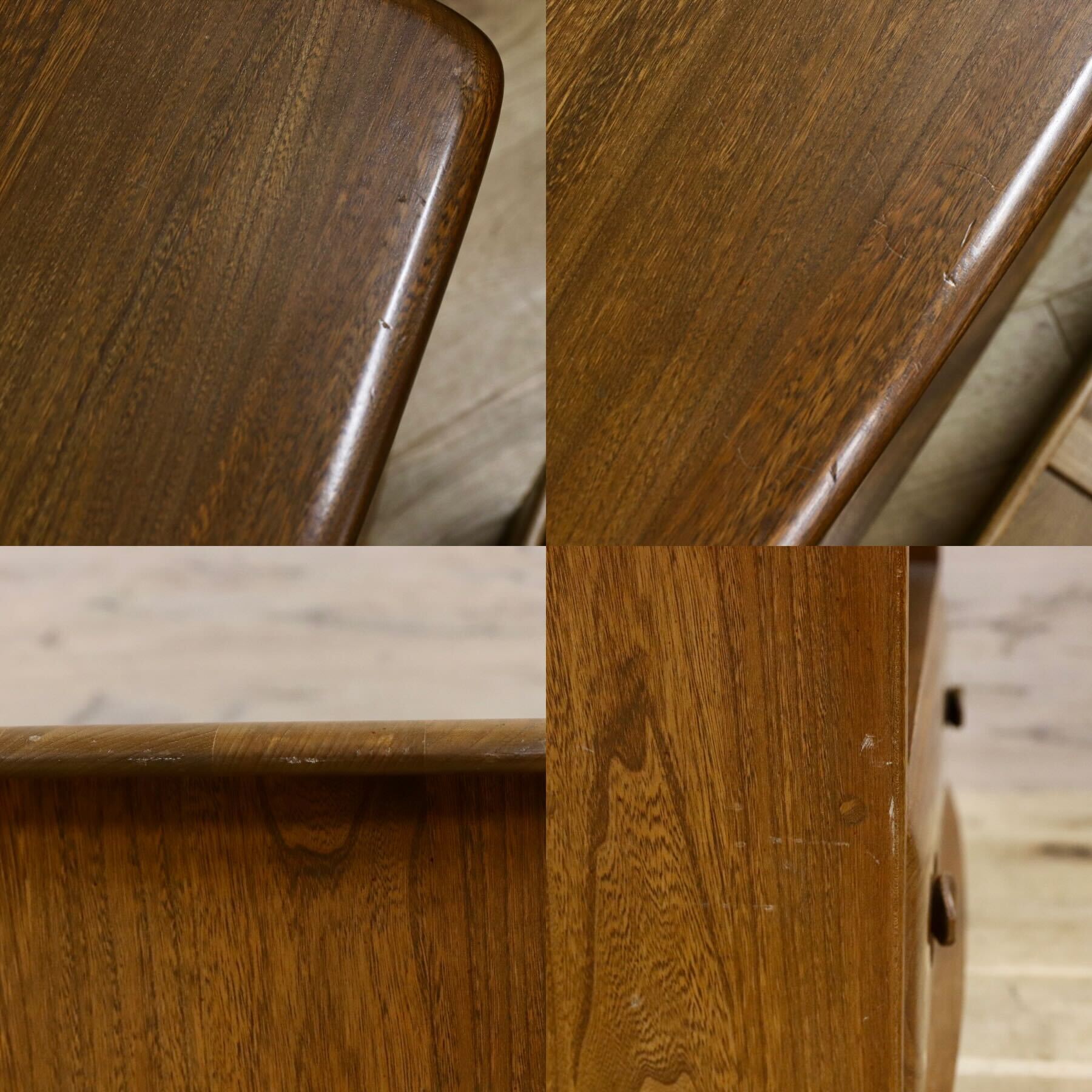 GMHS154○ERCOL / アーコール イギリス アンティーク サイドボード コーナー テレビボード エルム無垢材 カントリー ヴィンテージ 稀少