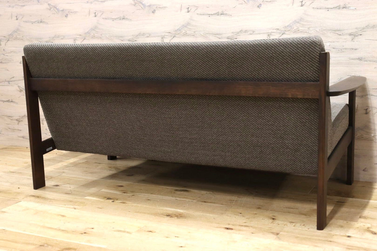 GMJH343◯Chitano / チターノ 2人掛けソファ ラブソファ 長椅子 ファブリック オーク材 karimoku カリモク 国産家具