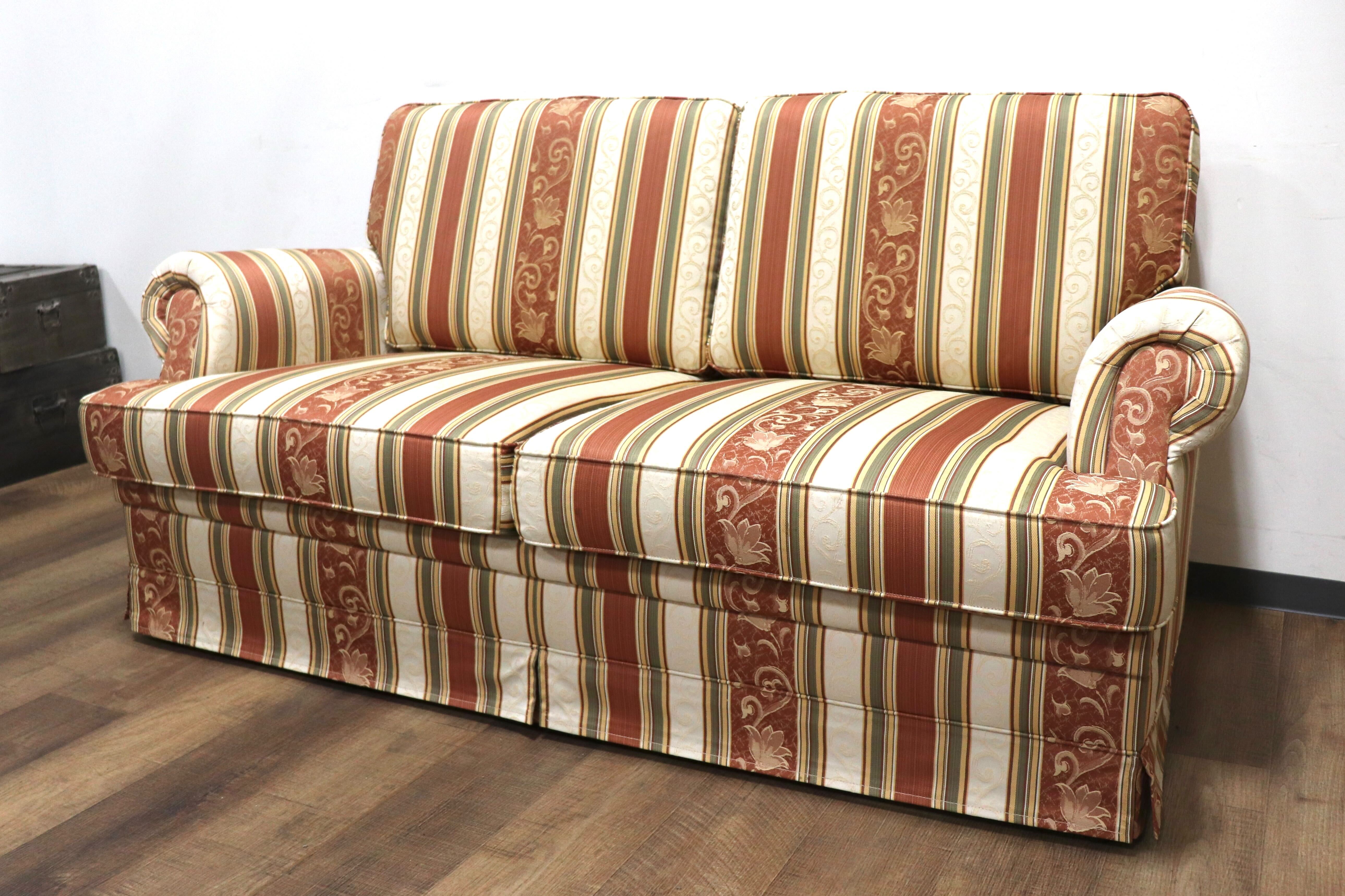 GMHK193○maruni / マルニ 地中海 モナコハイ 2人掛けソファ ラブソファ 2シーター ファブリック エレガント ヨーロピアン 定価約26万