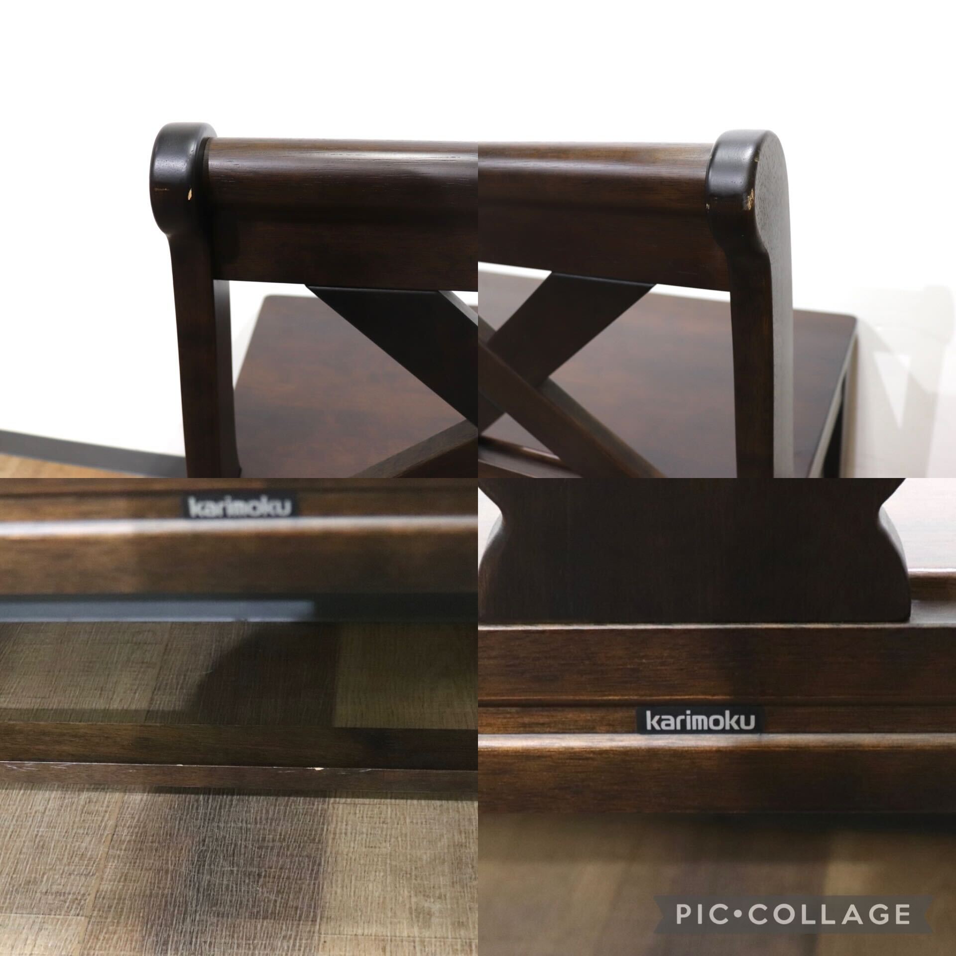 GMHN255○karimoku/カリモク RUSTIC ルスティック ベンチ ダイニングチェア 椅子 レトロ カントリー コロニアル 人気廃番シリーズ 国産家具