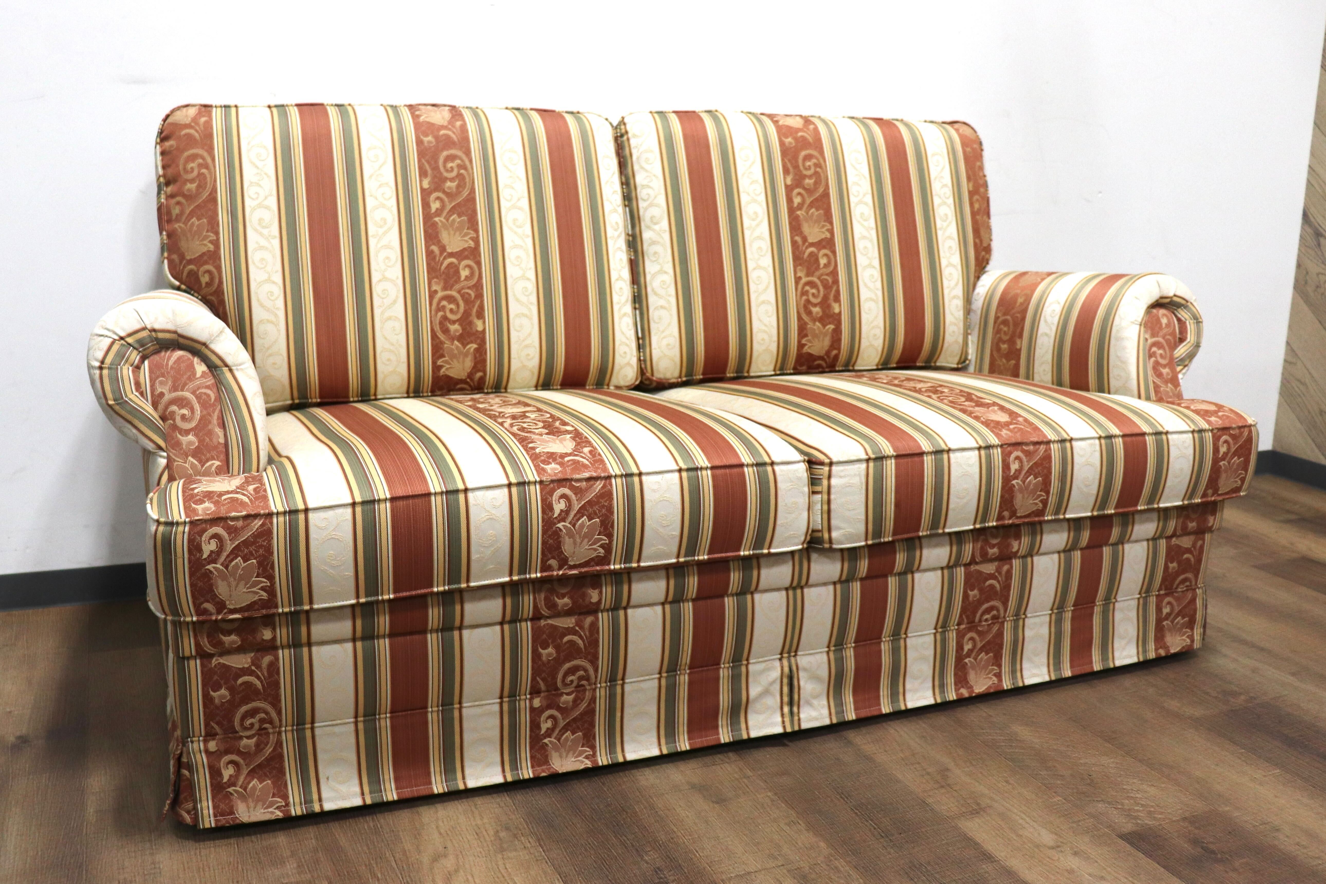 GMHK193○maruni / マルニ 地中海 モナコハイ 2人掛けソファ ラブソファ 2シーター ファブリック エレガント ヨーロピアン 定価約26万