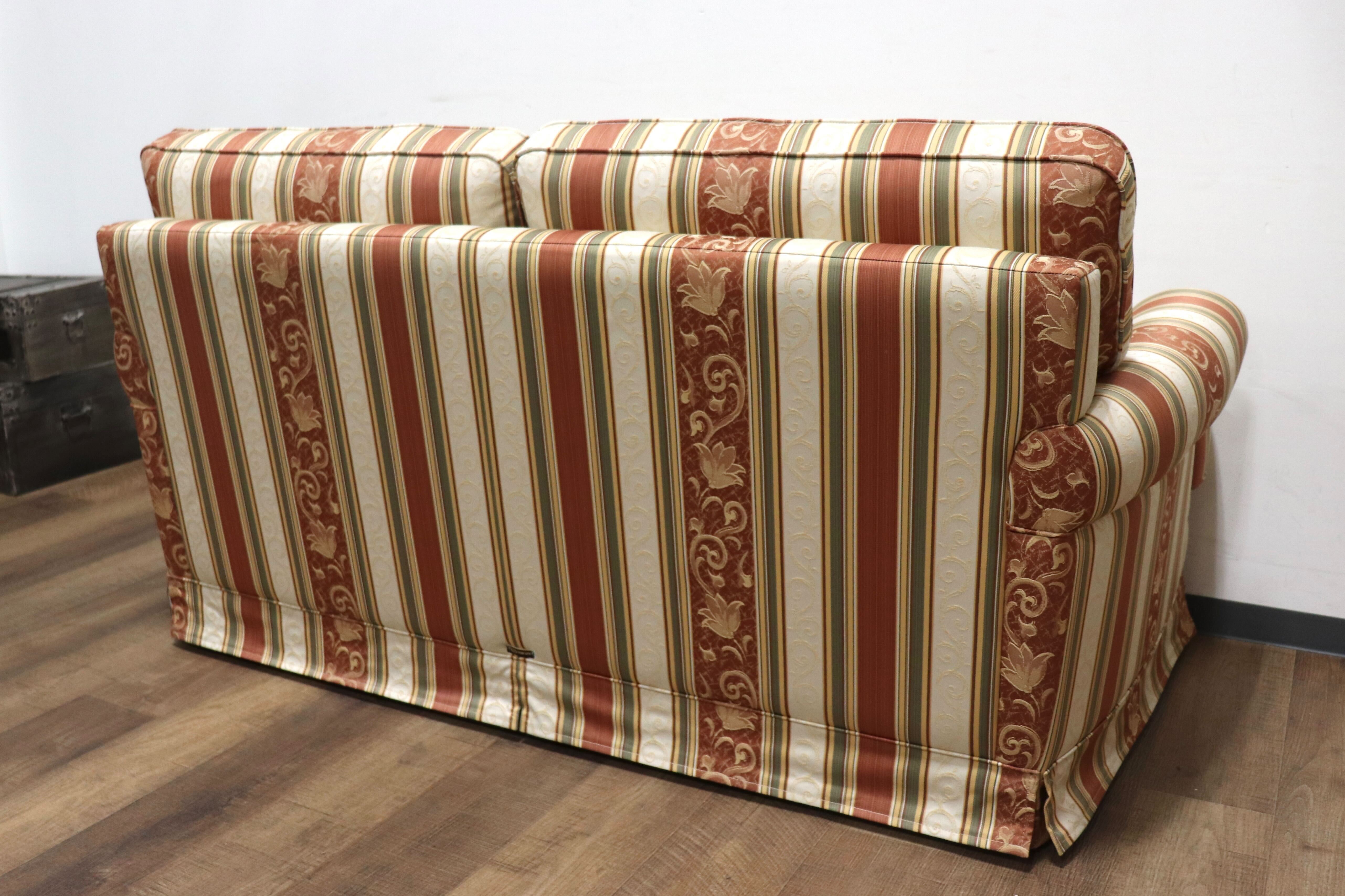 GMHK193○maruni / マルニ 地中海 モナコハイ 2人掛けソファ ラブソファ 2シーター ファブリック エレガント ヨーロピアン 定価約26万