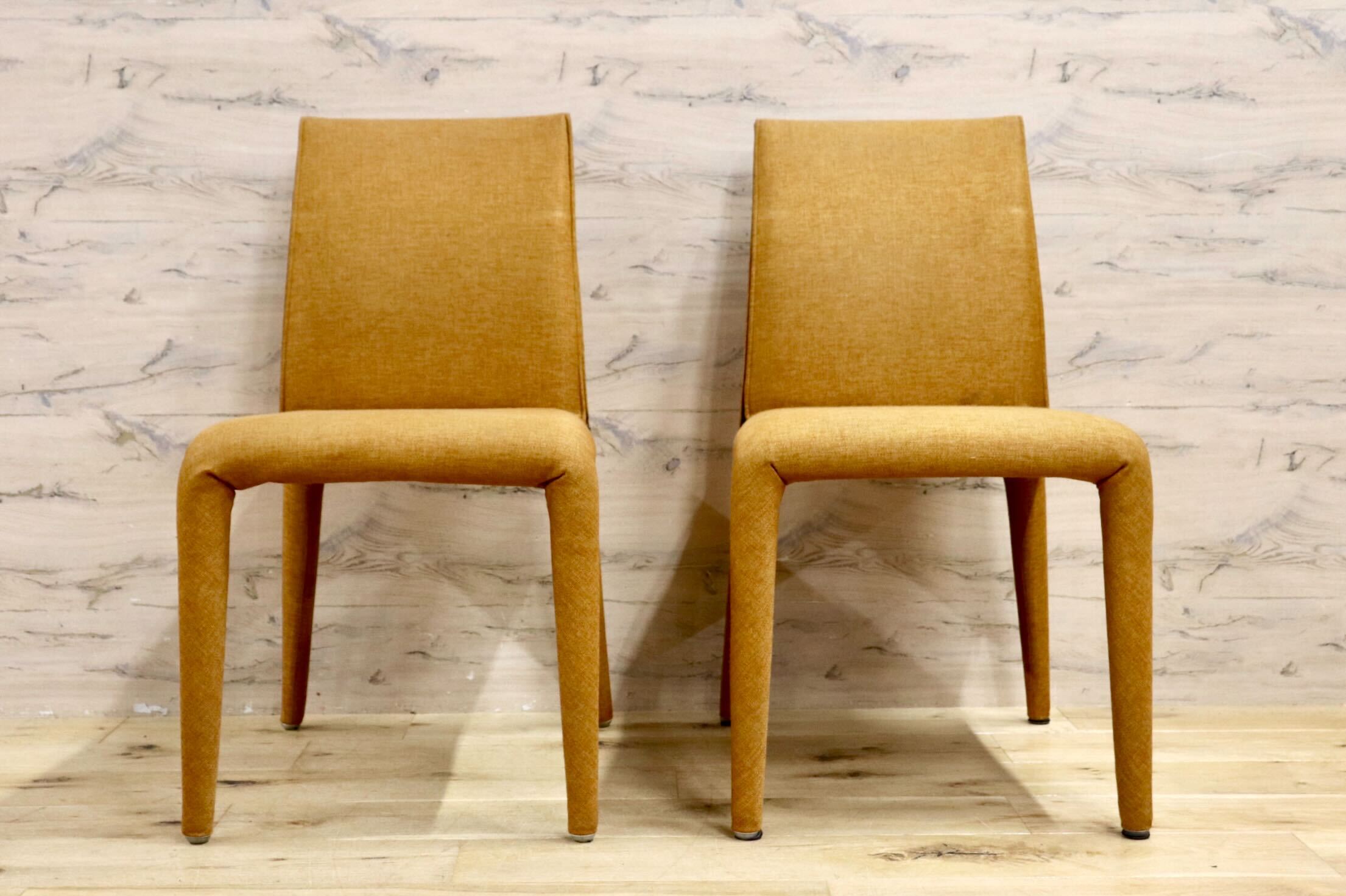 GMIH327C○B&B ITALIA / ビーアンドビー VOL AU VENT ヴォロ ヴァンチェア ダイニングチェア 2脚セット ファブリック モダン